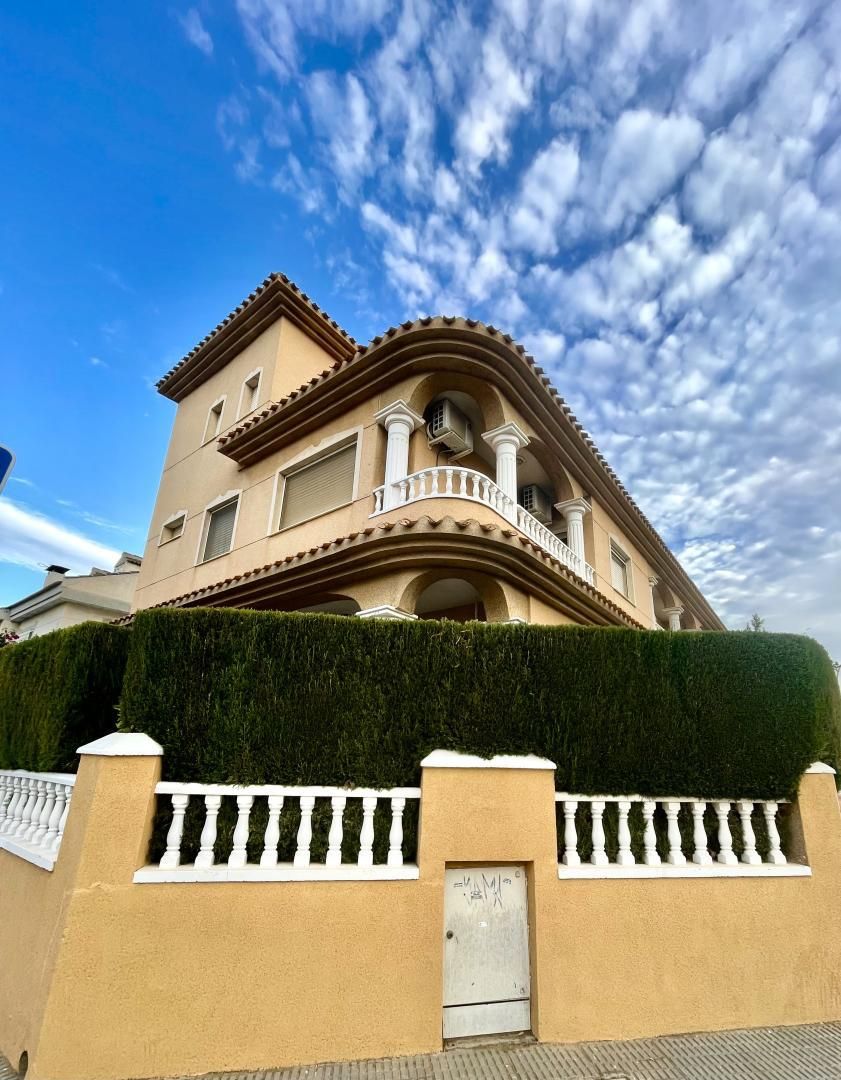 Exterior view of Single-family semi-detached for sale in San Javier  with Air Conditioner, Terrace and Balcony