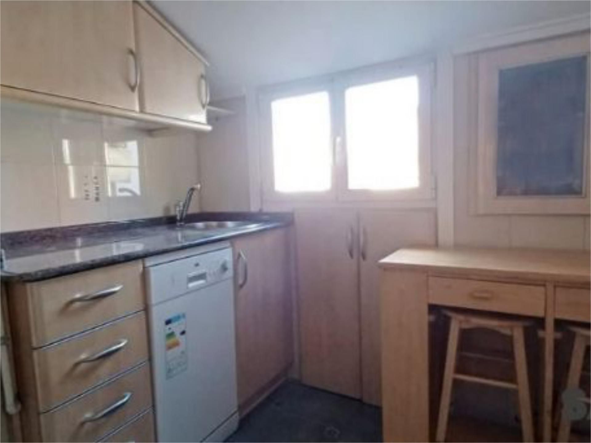 Kitchen of Flat for sale in Bilbao   with Heating, Parquet flooring and Furnished