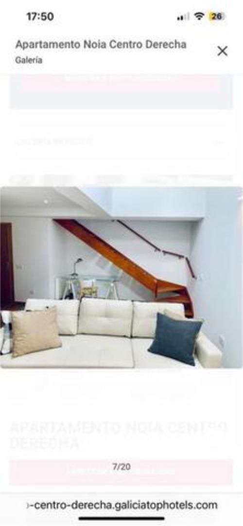Apartament de lloguer en Noia amb Calefacció i Moblat