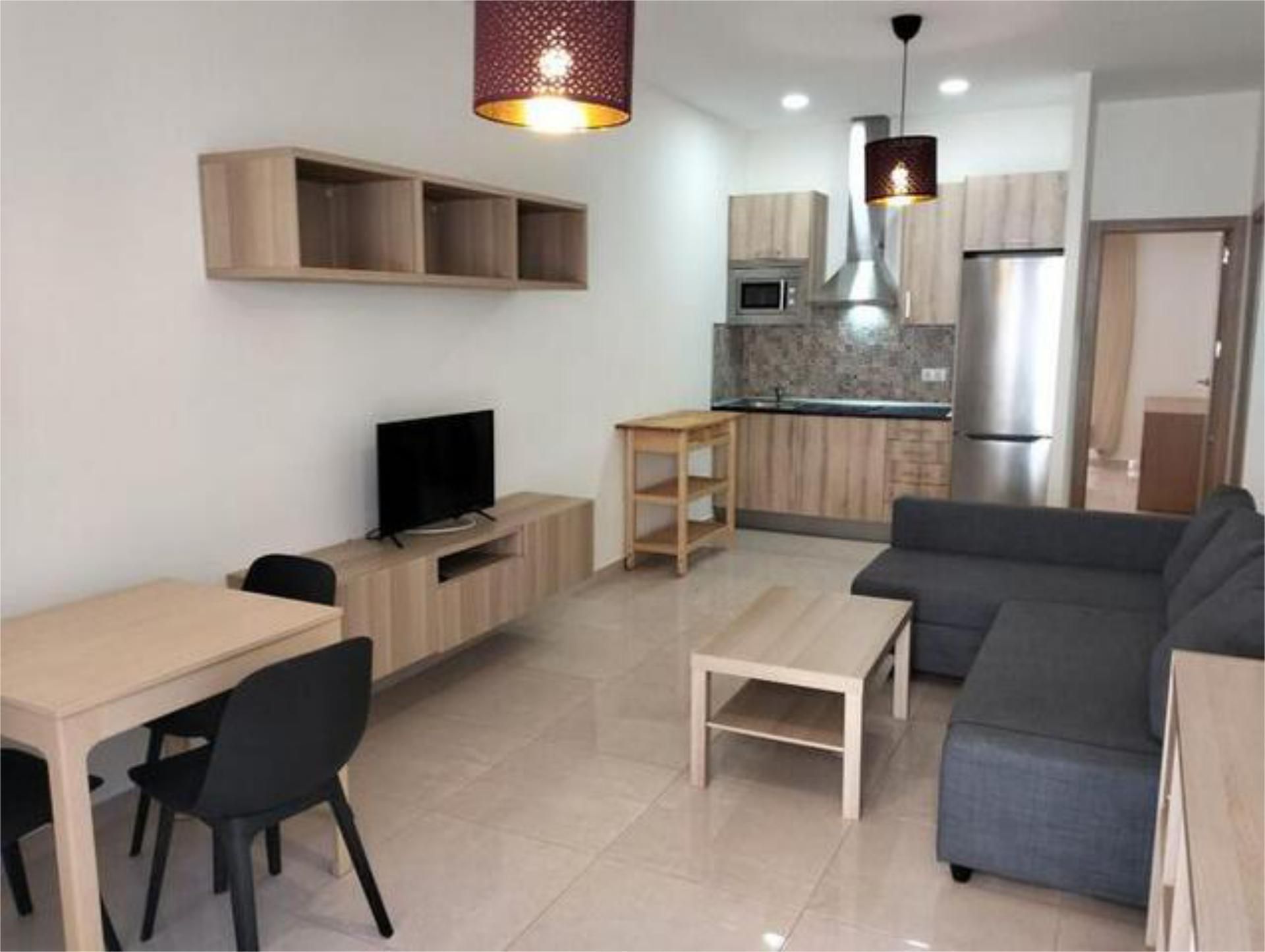 Living room of Apartment to rent in Cártama  with Furnished