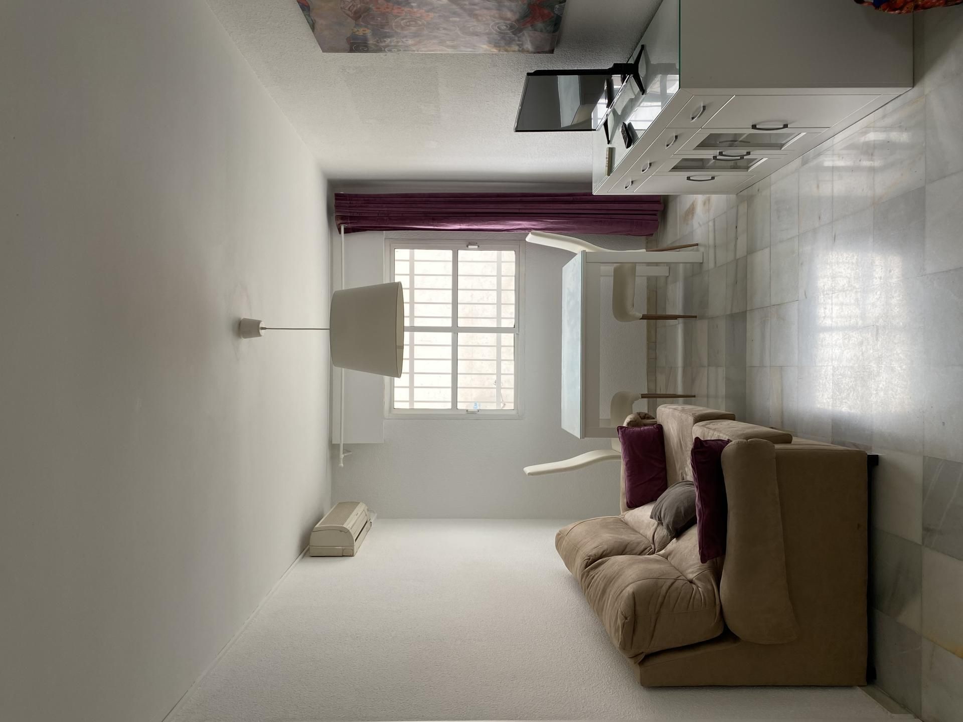 Living room of Flat to rent in  Huelva Capital  with Air Conditioner and Furnished