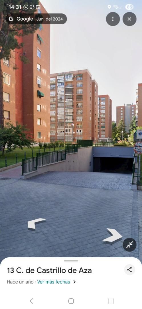 Vista exterior de Garatge de lloguer en  Madrid Capital