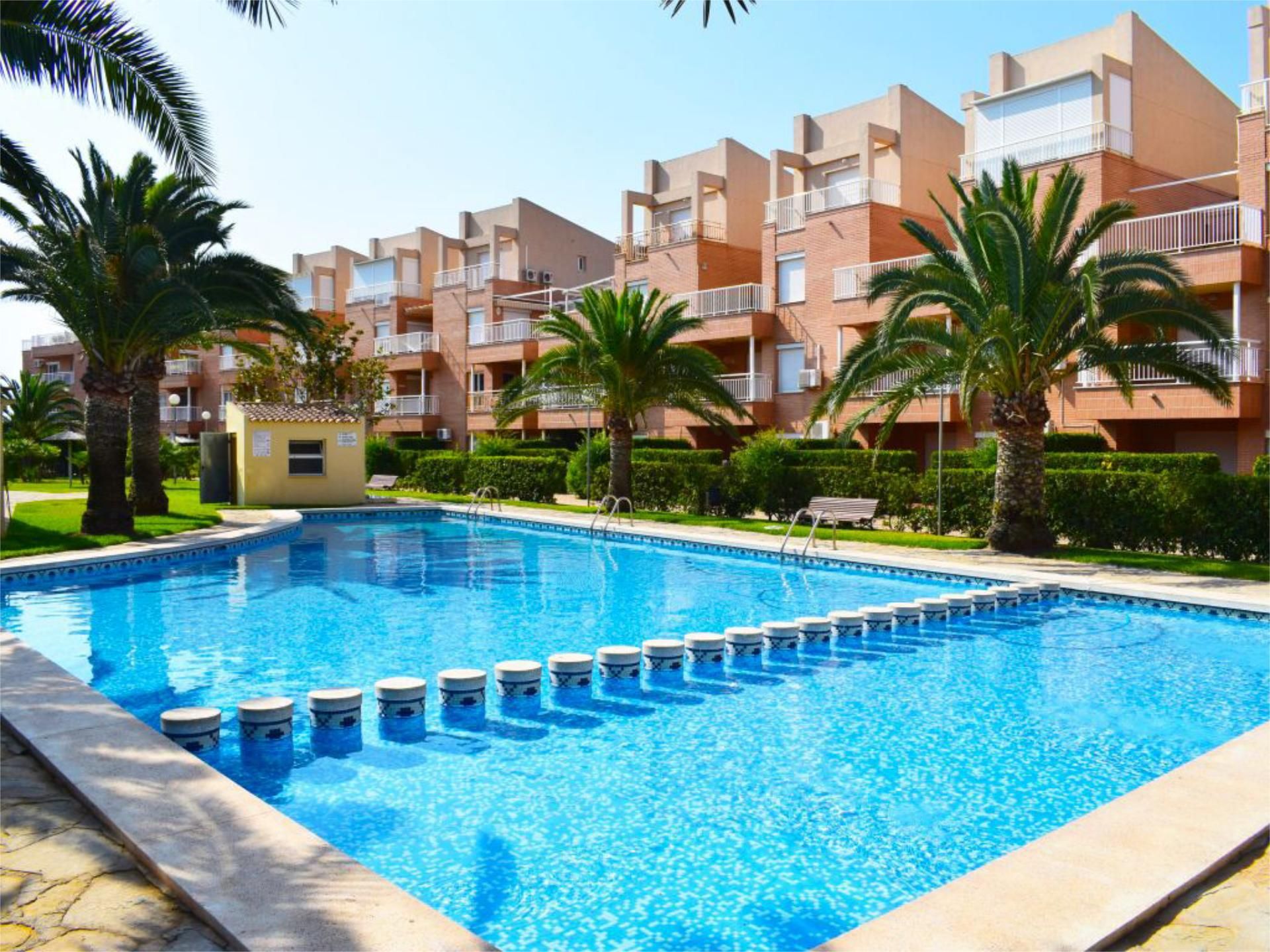 Swimming pool of Apartment to rent in Dénia  with Air Conditioner, Heating and Terrace