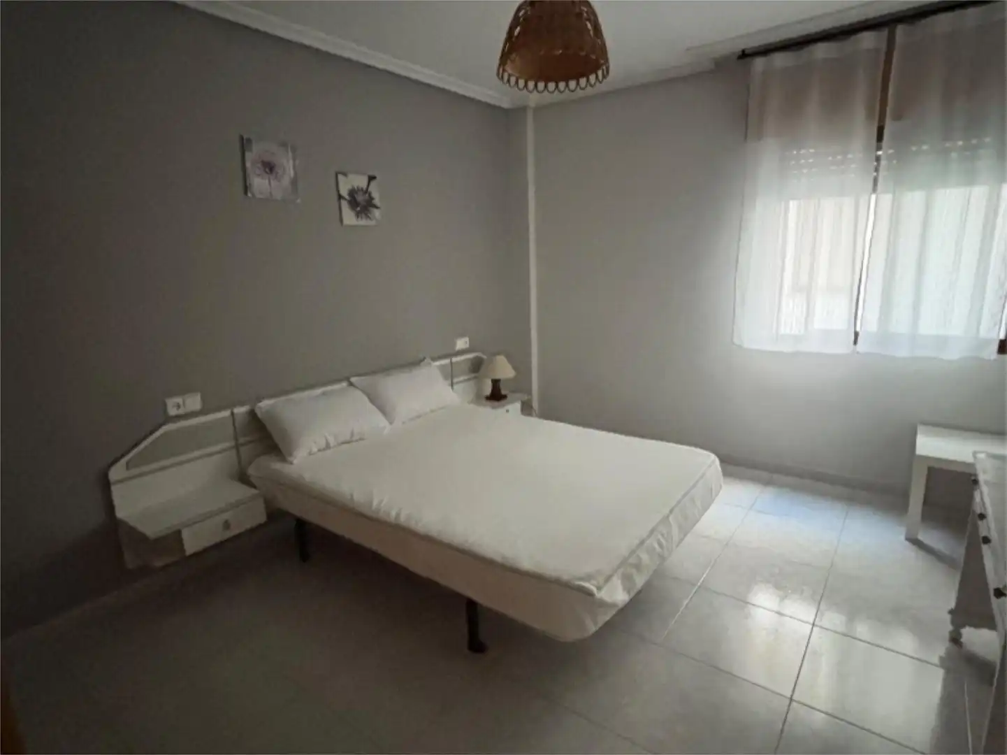 Bedroom of Flat for rent in Plasencia  with Air Conditioner, Heating and Parquet flooring