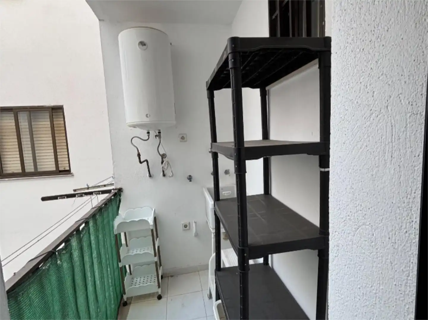 Balcony of Flat for rent in Plasencia  with Air Conditioner, Heating and Parquet flooring
