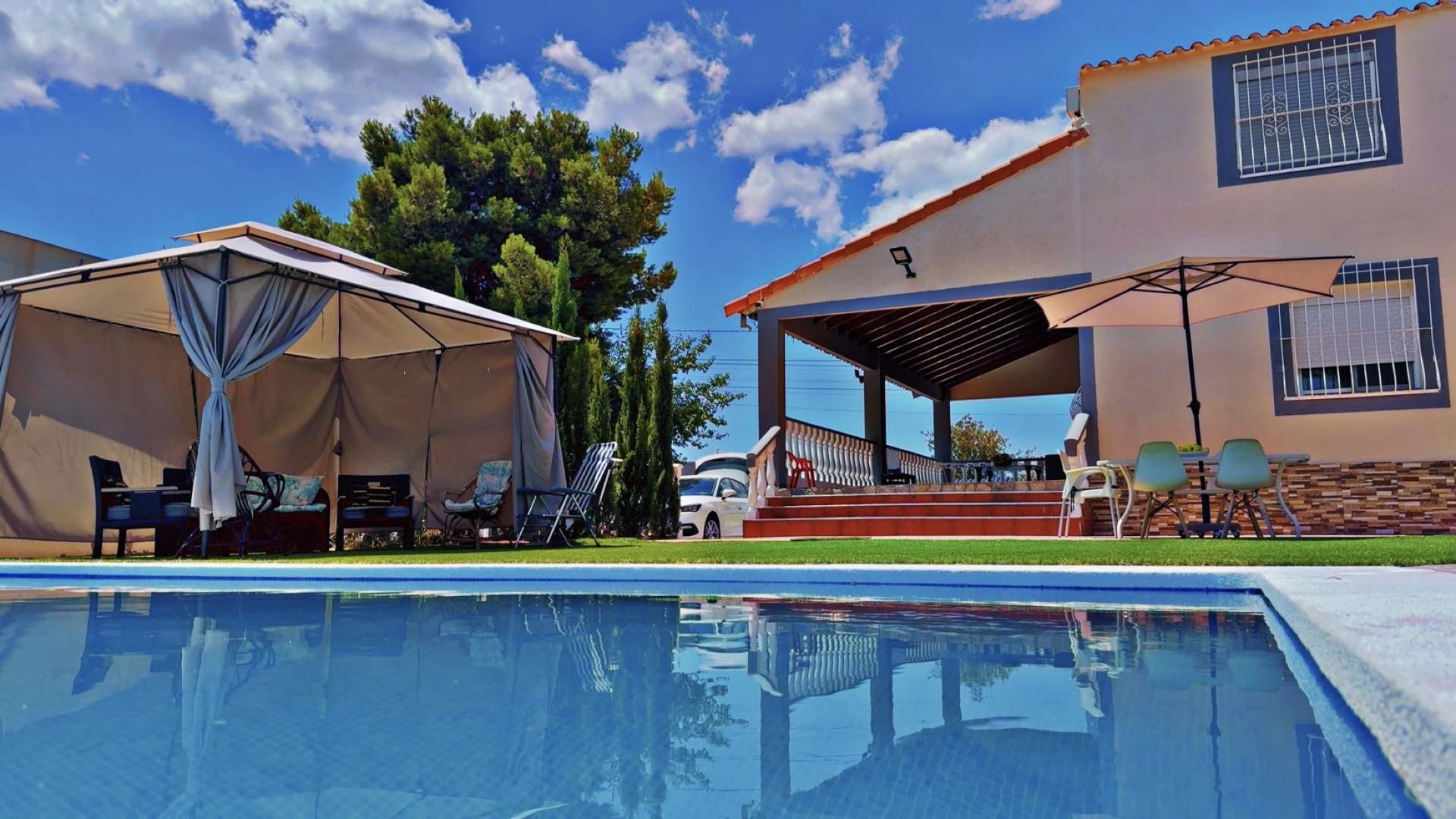 Piscina de Casa o chalet en venta en Alicante / Alacant con Aire acondicionado, Terraza y Piscina