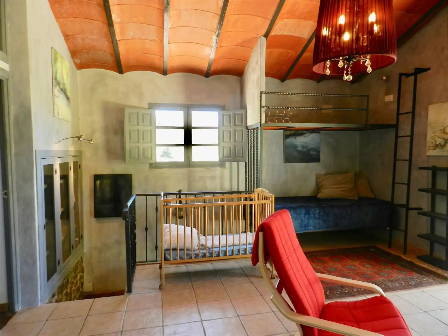 Casa o chalet de alquiler en Camino Fontana, 5, Cortes de la Frontera Sala de estar de Casa o chalet de alquiler en Cortes de la Frontera con Aire acondicionado, Calefacción y Jardín privado