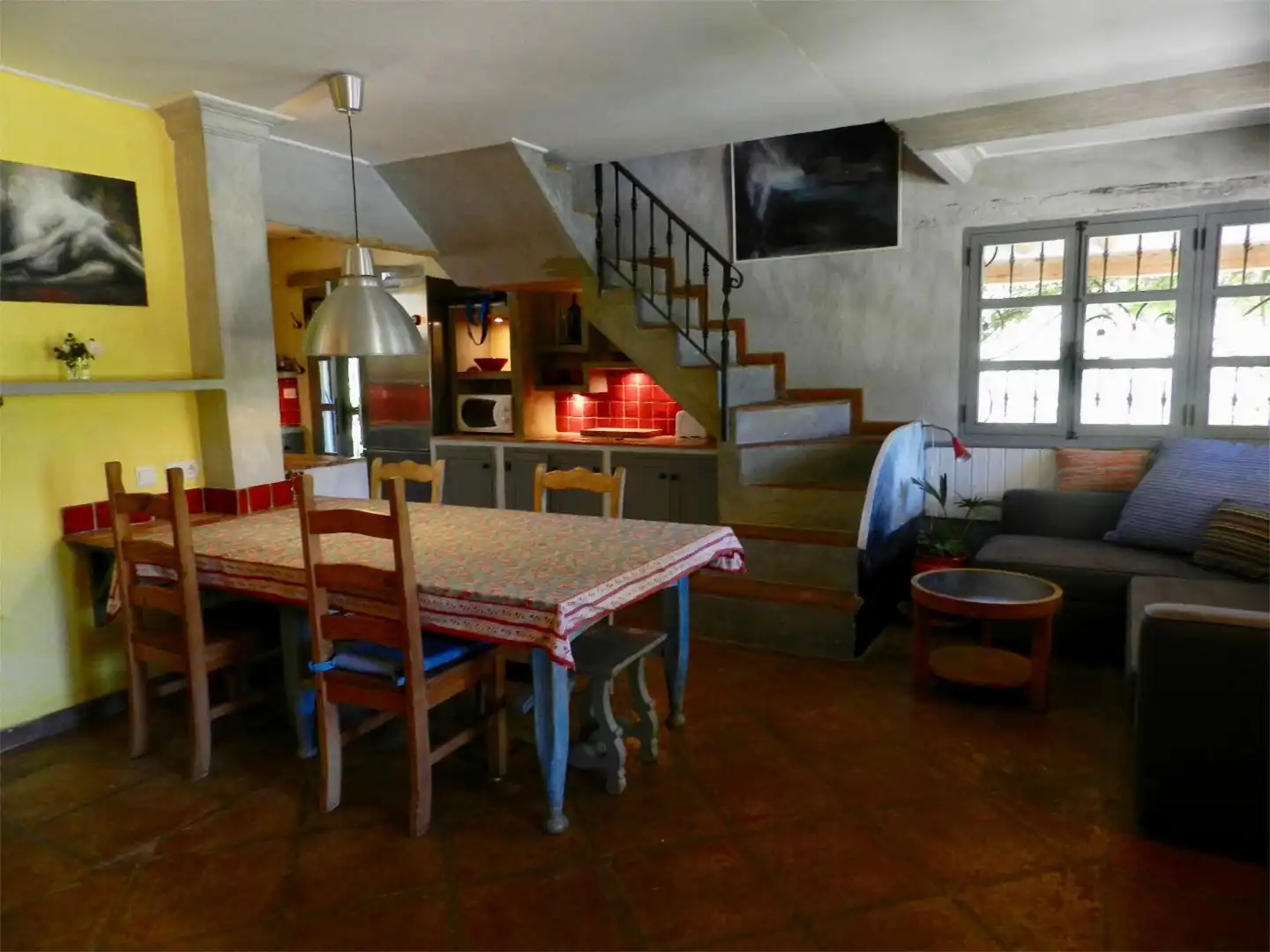Casa o chalet de alquiler en Camino Fontana, 5, Cortes de la Frontera Cocina de Casa o chalet de alquiler en Cortes de la Frontera con Aire acondicionado, Calefacción y Jardín privado