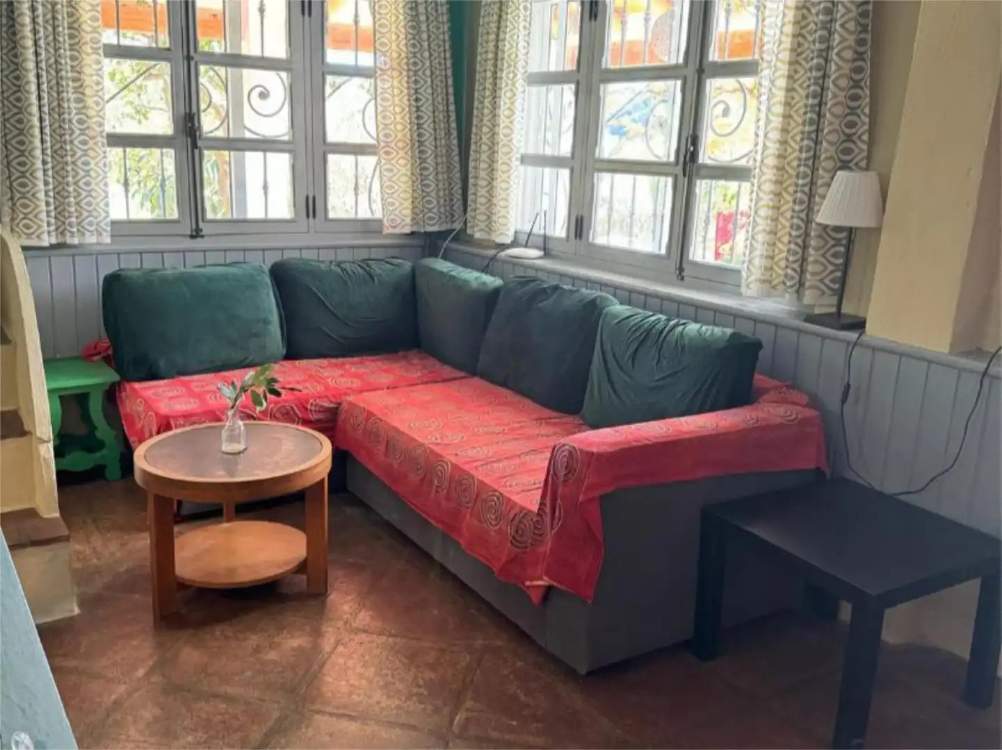 Casa o chalet de alquiler en Camino Fontana, 5, Cortes de la Frontera Sala de estar de Casa o chalet de alquiler en Cortes de la Frontera con Aire acondicionado, Calefacción y Jardín privado