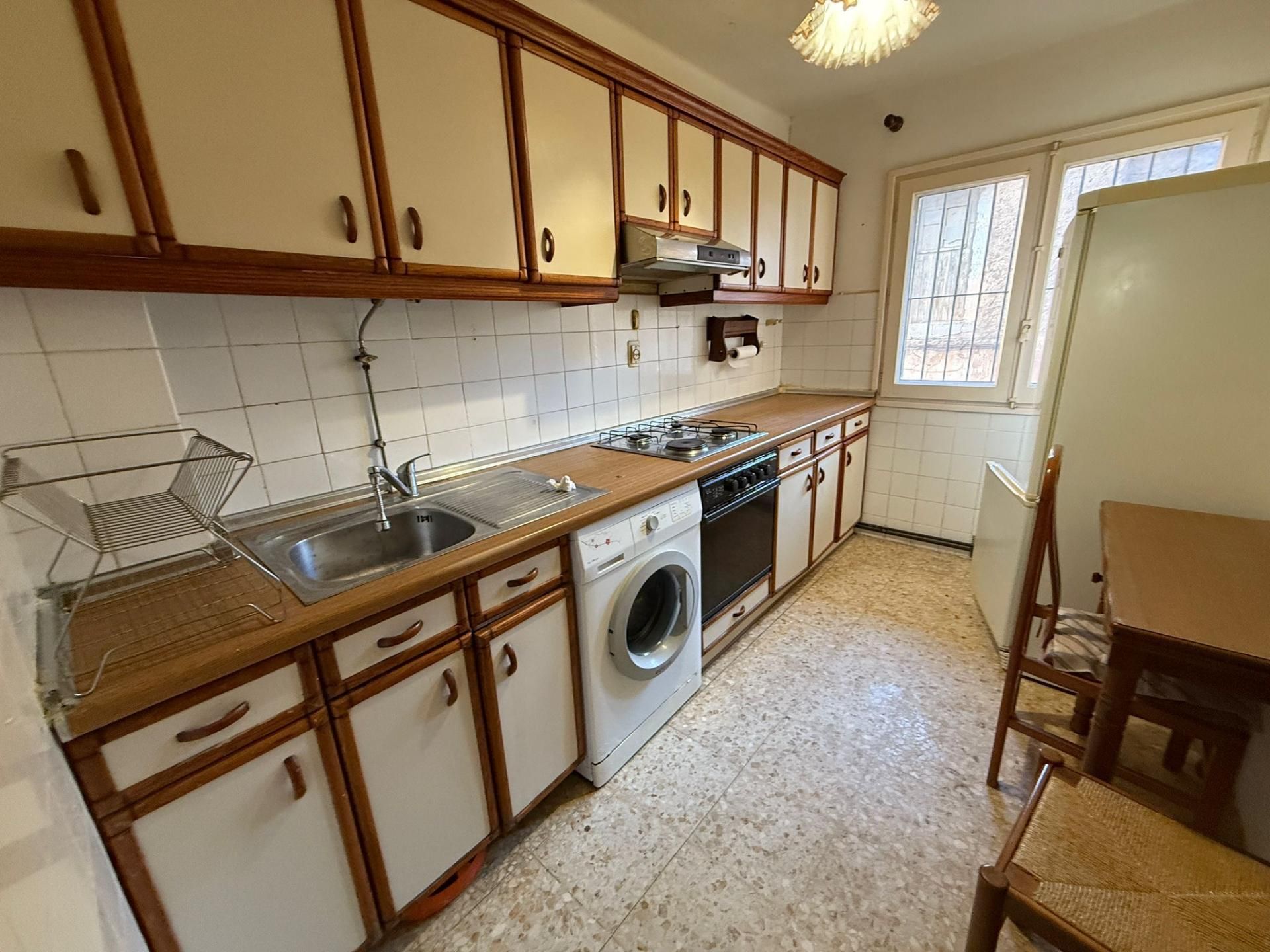 Kitchen of Flat to rent in La Almunia de Doña Godina   with Heating, Terrace and Furnished