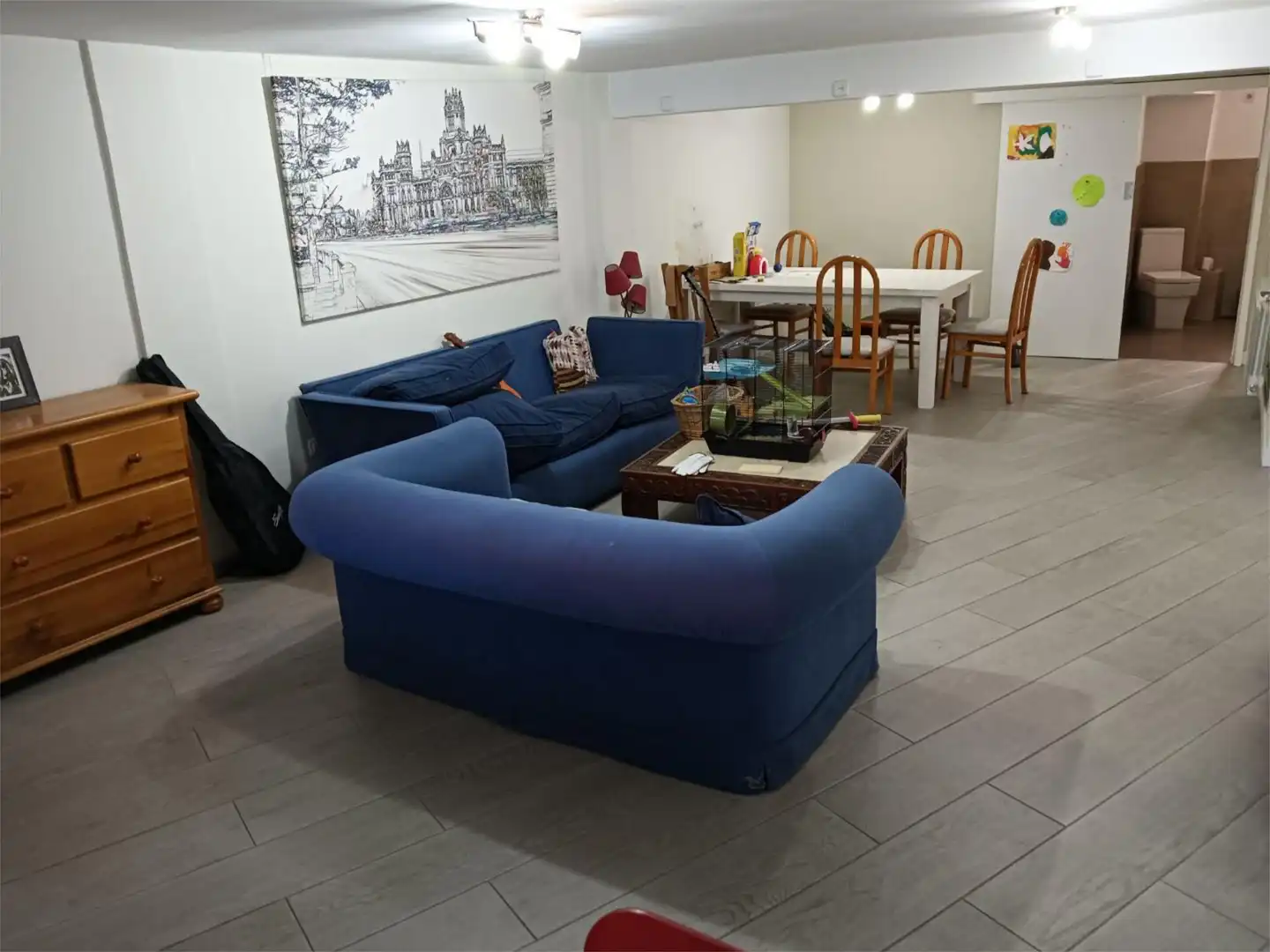 Houses for sale in Calle Enlace, 12, Pueblo Living room of Houses for sale in Pozuelo de Alarcón with Heating, Private garden and Terrace