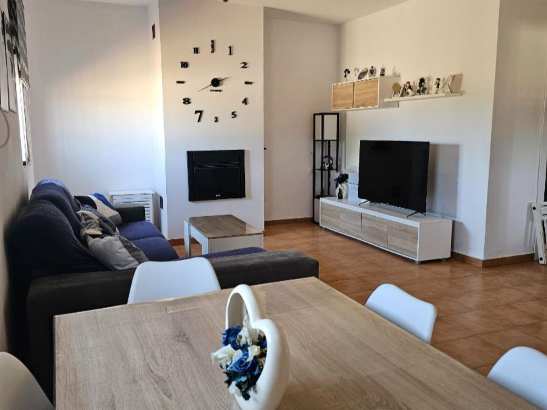 Living room of Flat for sale in Gibraleón  with Air Conditioner, Heating and Private garden