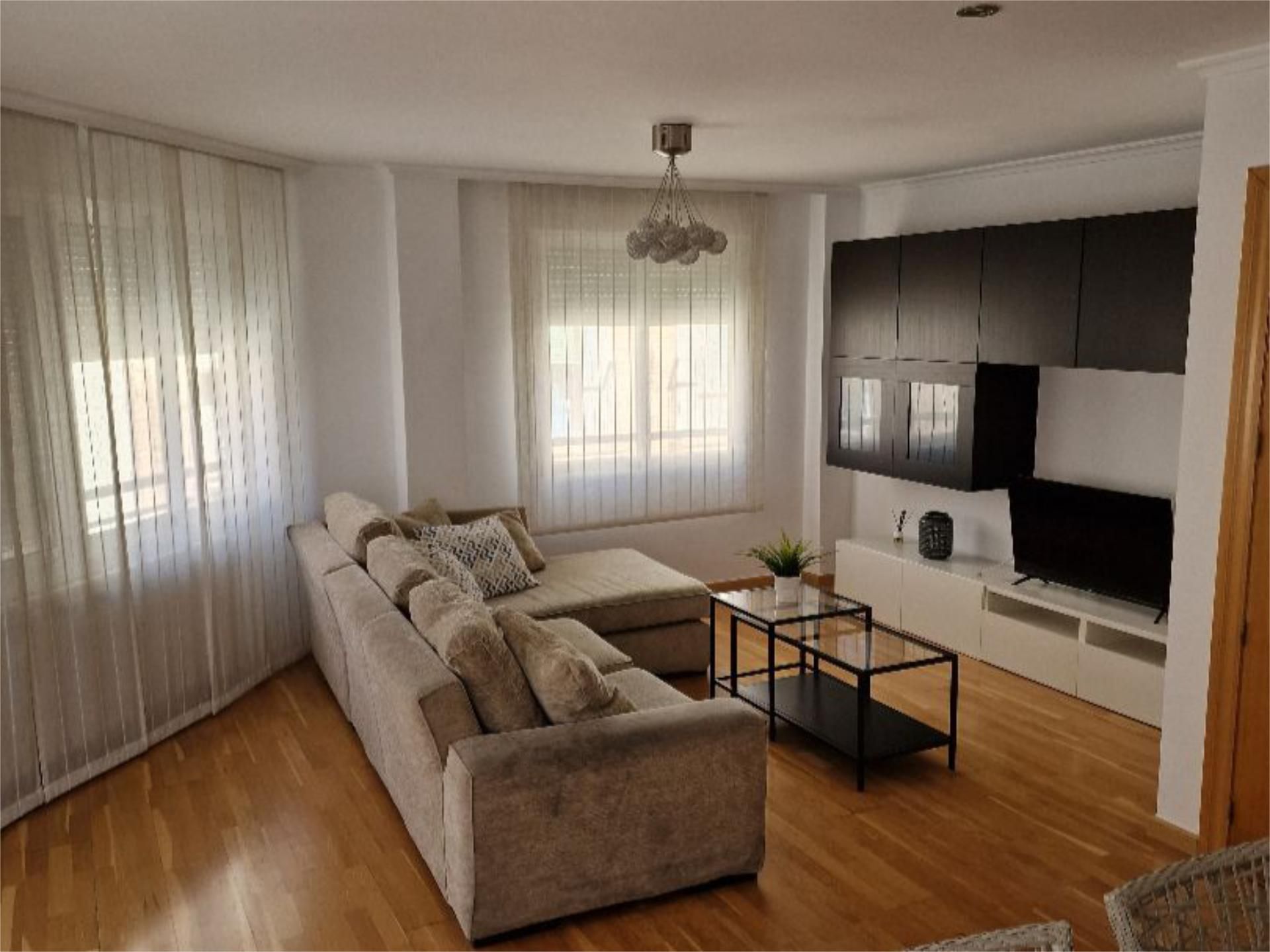Sala d'estar de Pis en venda en  Albacete Capital amb Aire condicionat, Calefacció i Parquet