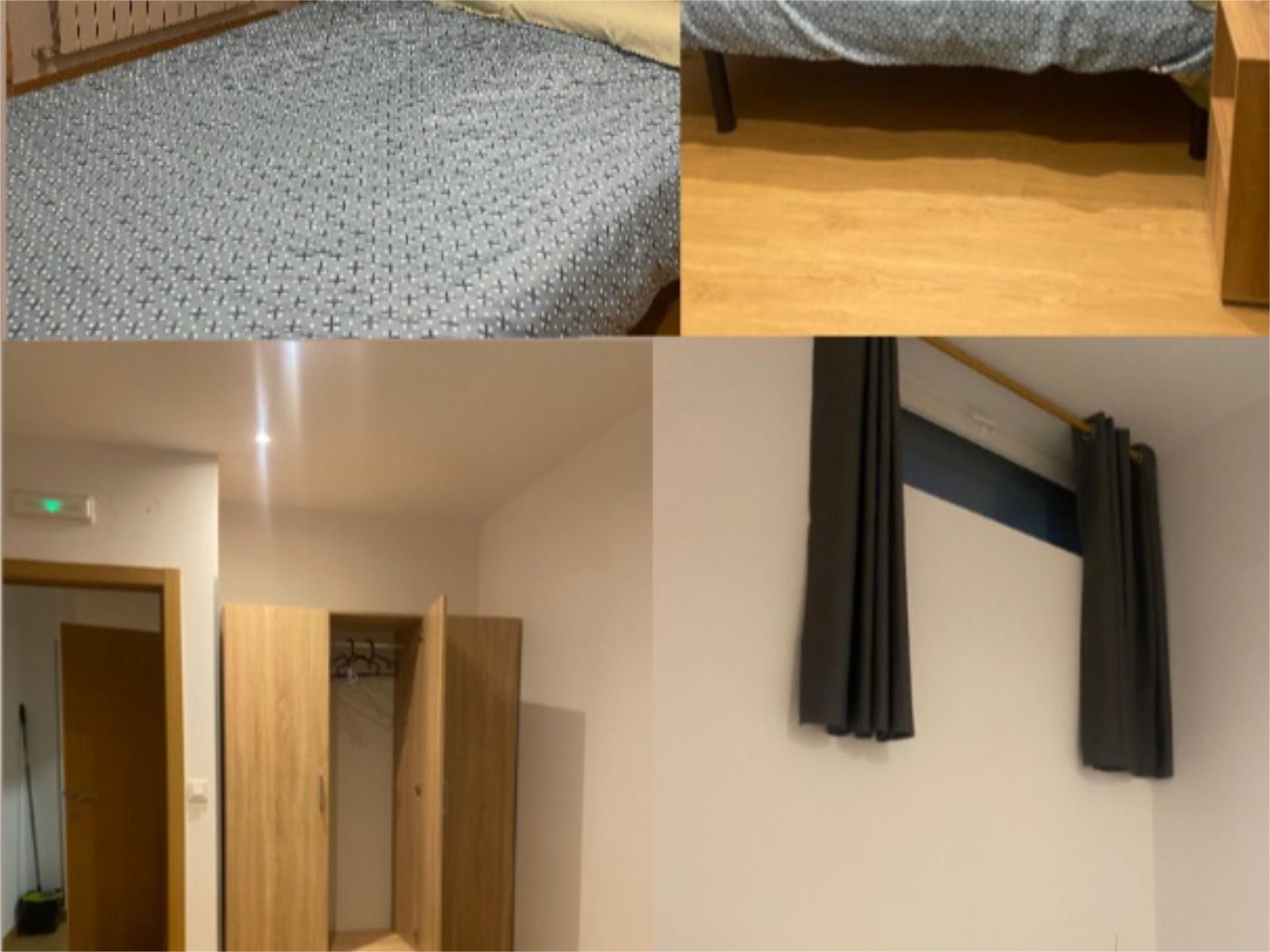 Dormitori de Apartament per a compartir en Andoain amb Calefacció i Moblat