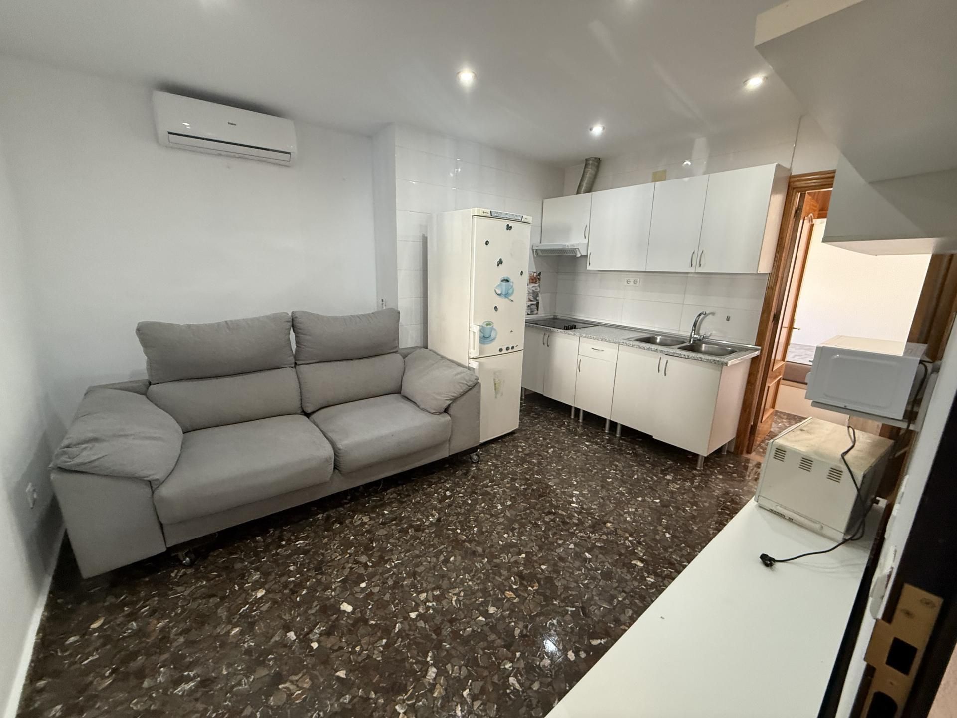 Kitchen of Apartment to rent in Málaga Capital  with Air Conditioner and Terrace