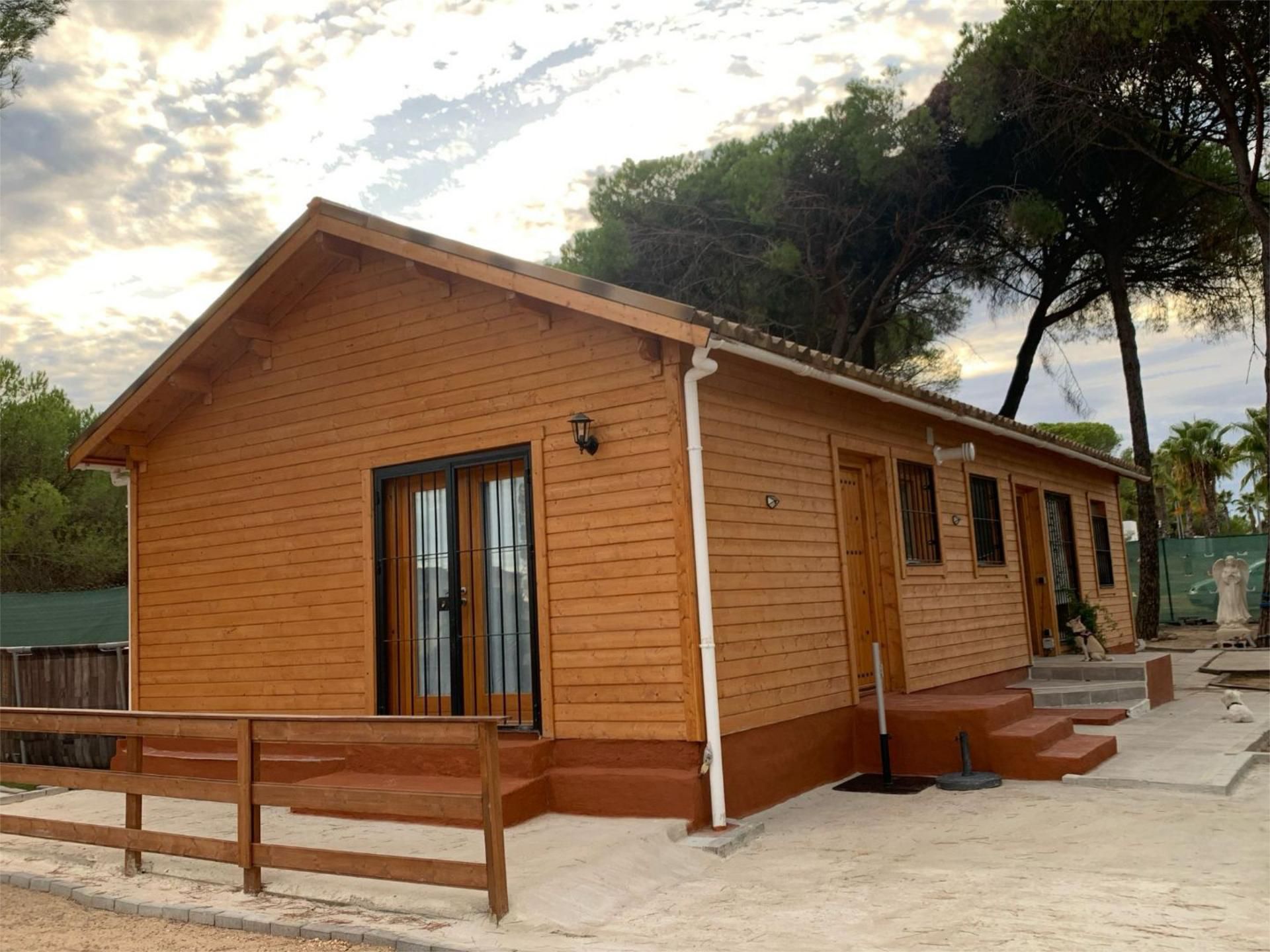 Exterior view of House or chalet for sale in Aljaraque  with Private garden, Storage room and Swimming Pool