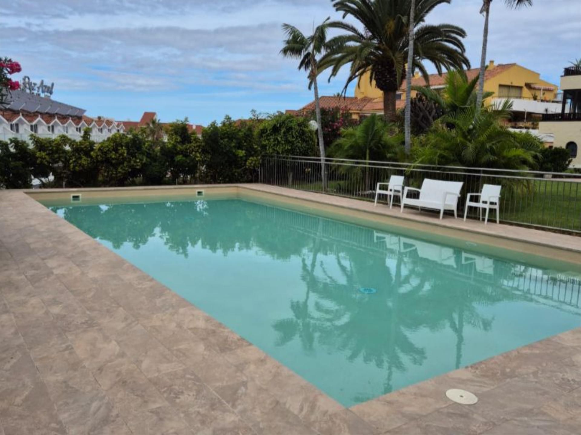 Piscina de Planta baja en venta en Puerto de la Cruz con Jardín privado, Piscina y Amueblado