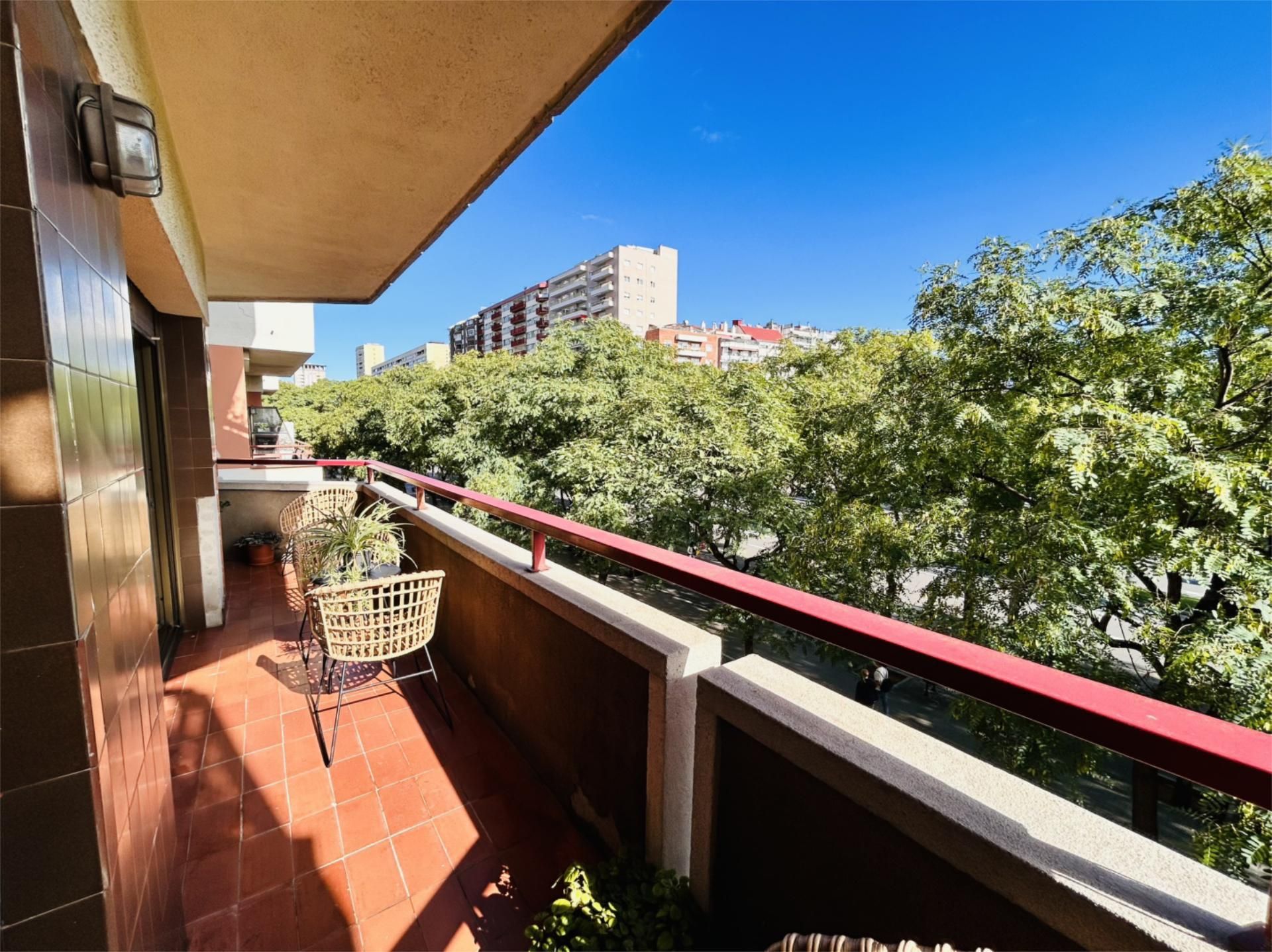 Balcony of Flat for sale in  Barcelona Capital  with Air Conditioner, Terrace and Balcony