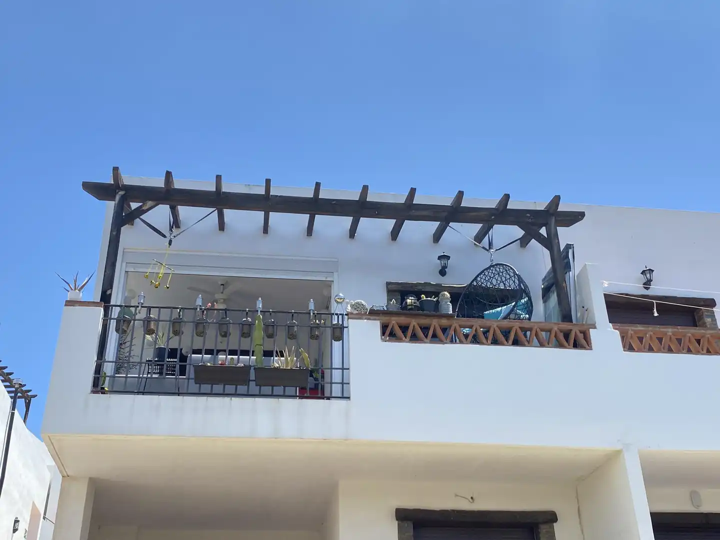Terrasse von Wohnung zum Verkauf in Alcolea mit Heizung, Privatgarten und Terrasse