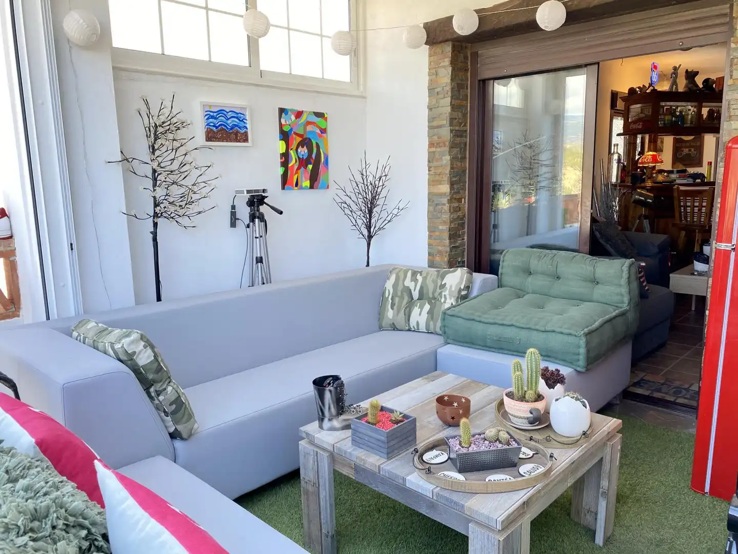 Terrasse von Wohnung zum Verkauf in Alcolea mit Heizung, Privatgarten und Terrasse