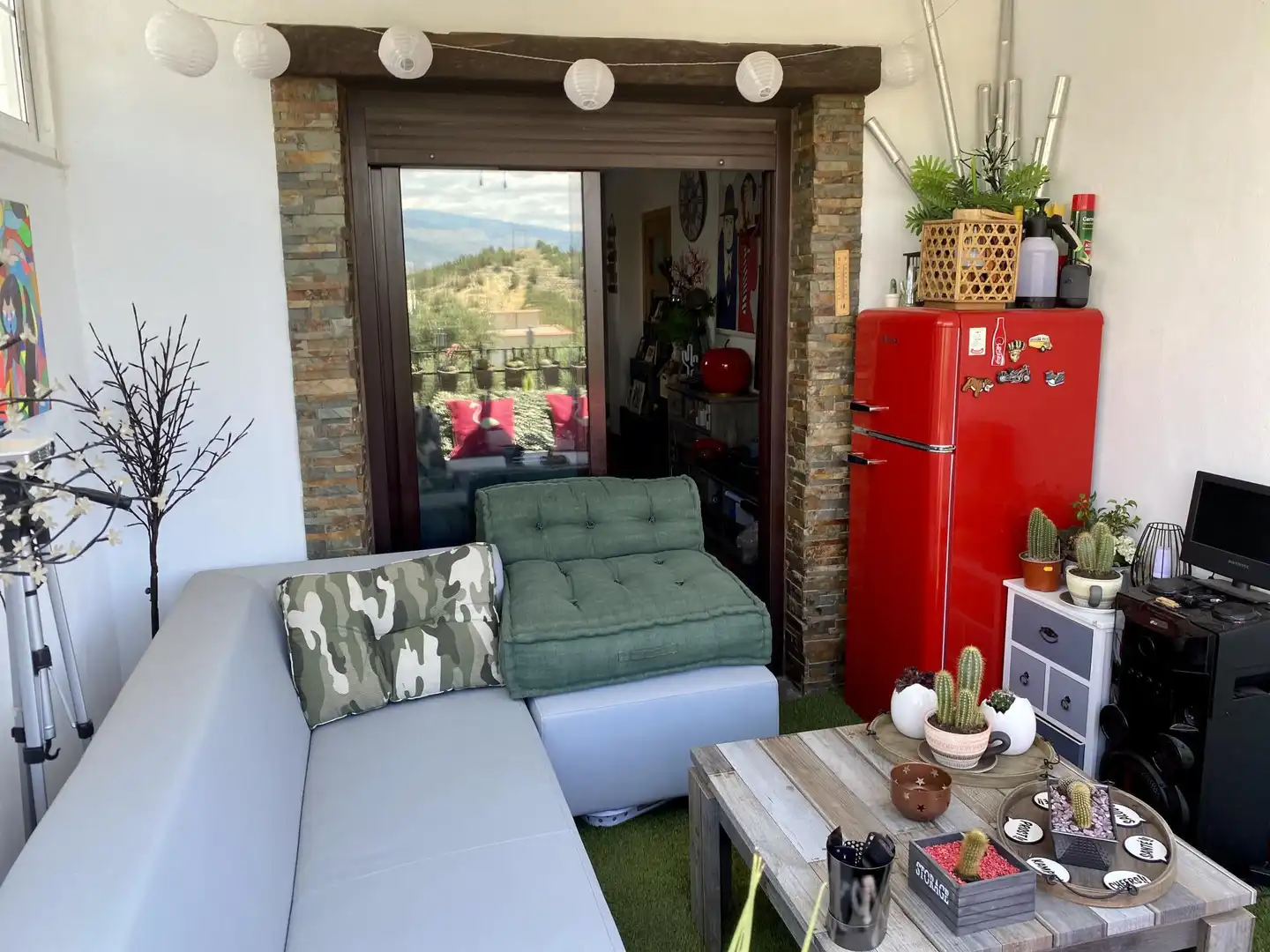 Terrasse von Wohnung zum Verkauf in Alcolea mit Heizung, Privatgarten und Terrasse