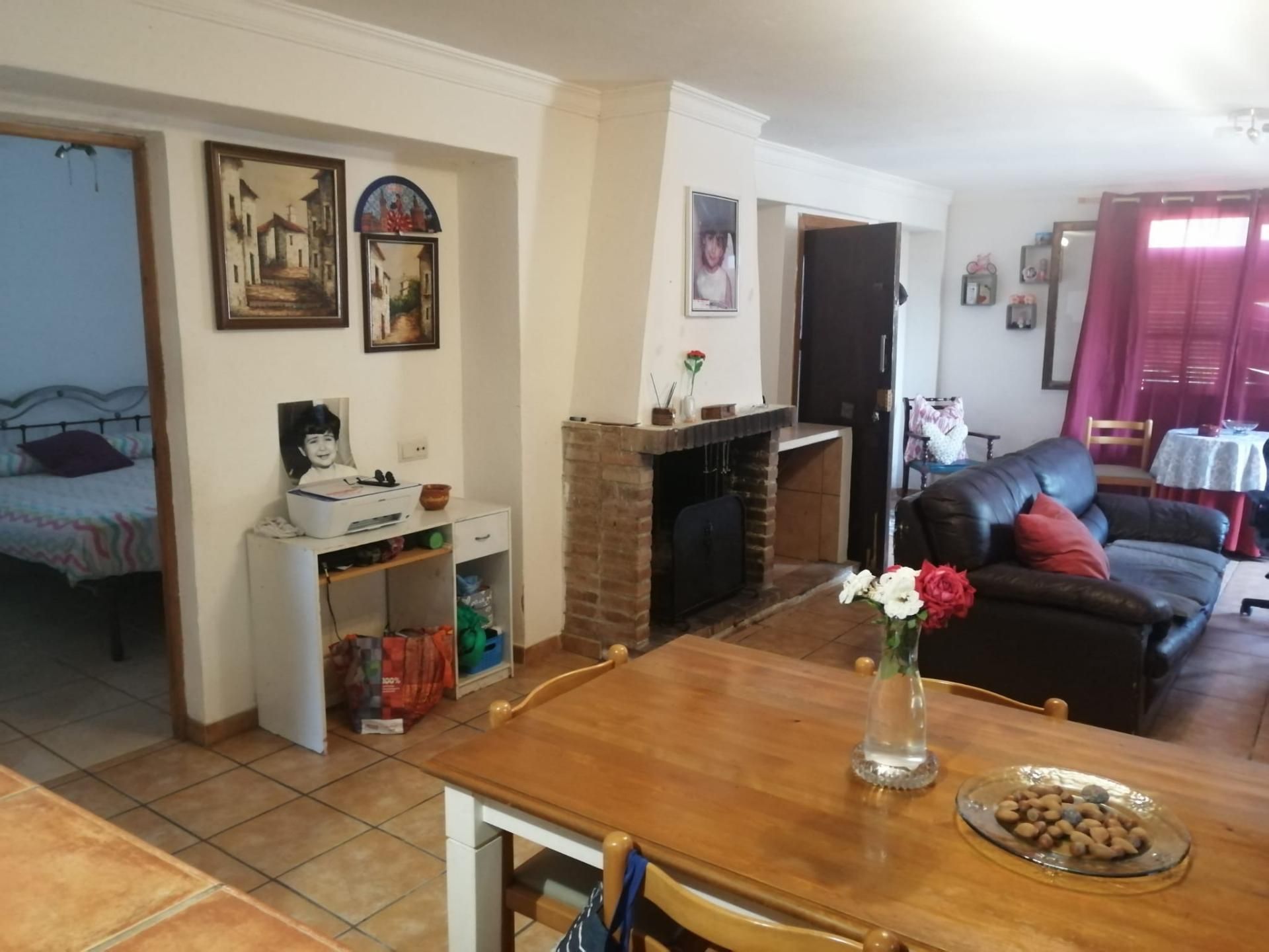 Sala de estar de Finca rústica en venta en Muro con Terraza