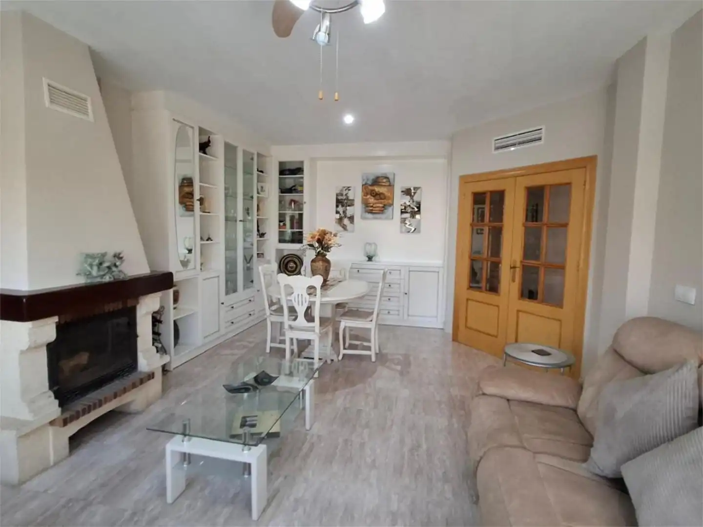 Casa adosada en venta en Calle la Linea, 2, Huércal-Overa Sala de estar de Casa adosada en venta en Huércal-Overa con Aire acondicionado, Terraza y Balcón