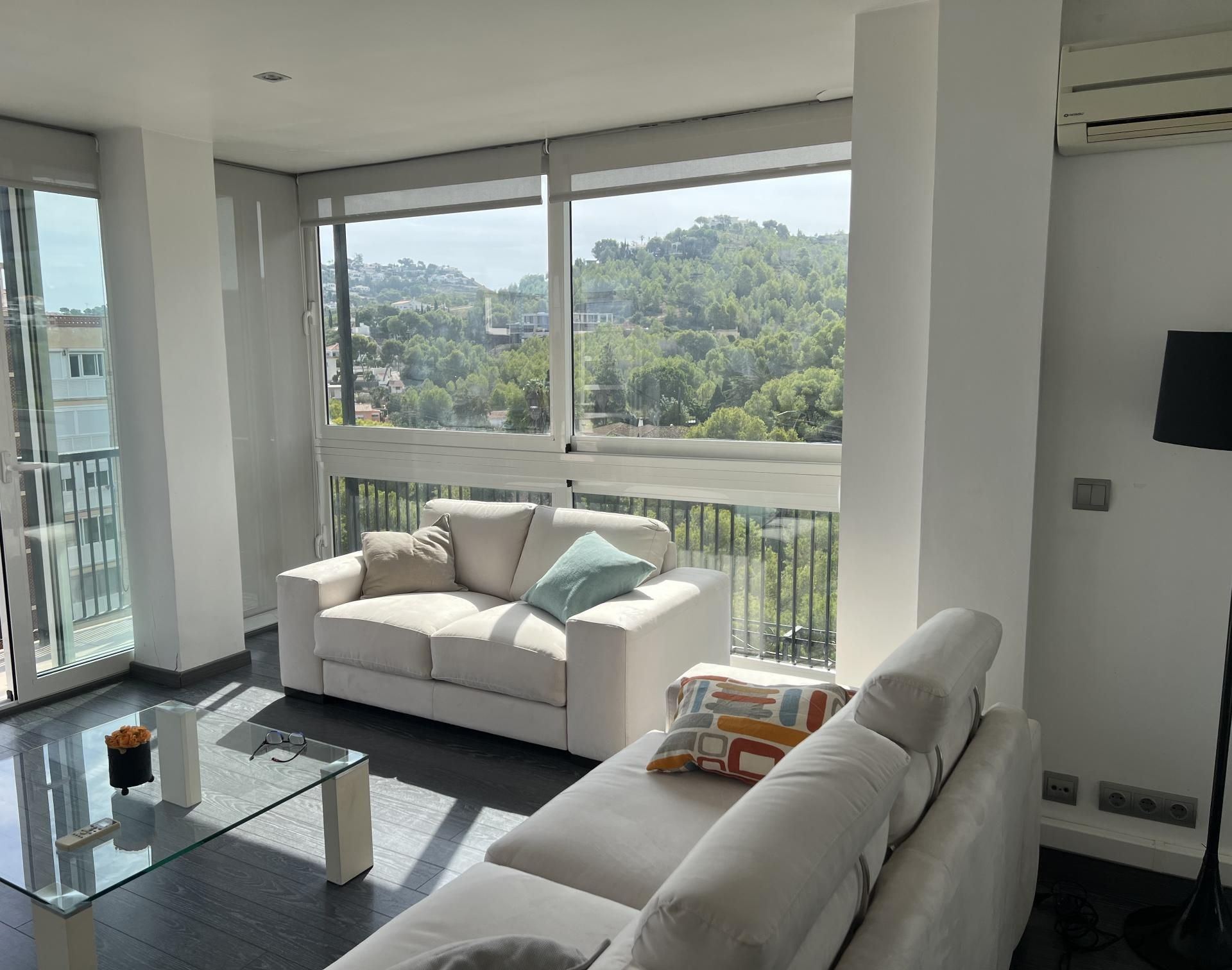 Living room of Attic to rent in Dénia  with Air Conditioner, Heating and Private garden