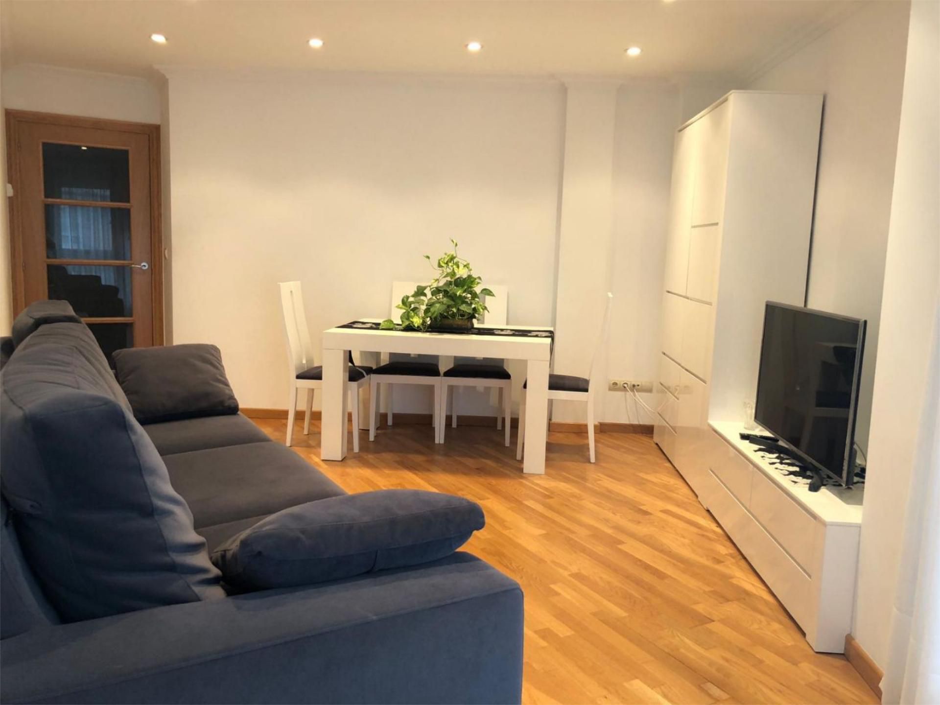 Living room of Flat to rent in Vilagarcía de Arousa  with Heating and Furnished