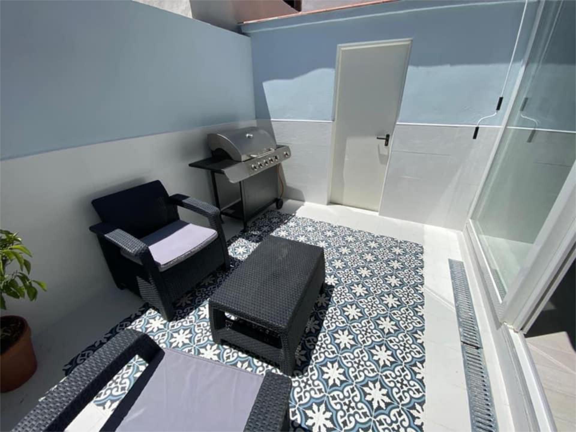 Terrace of Single-family semi-detached for sale in Benalmádena  with Air Conditioner, Heating and Private garden