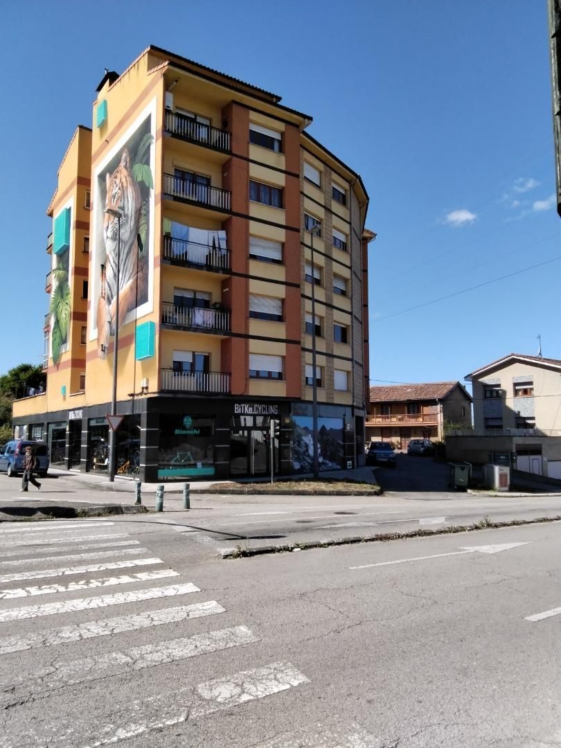 Vista exterior de Piso en venta en Siero con Terraza
