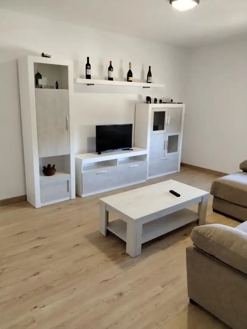 Living room of Flat for sale in Siero  with Heating, Parquet flooring and Terrace