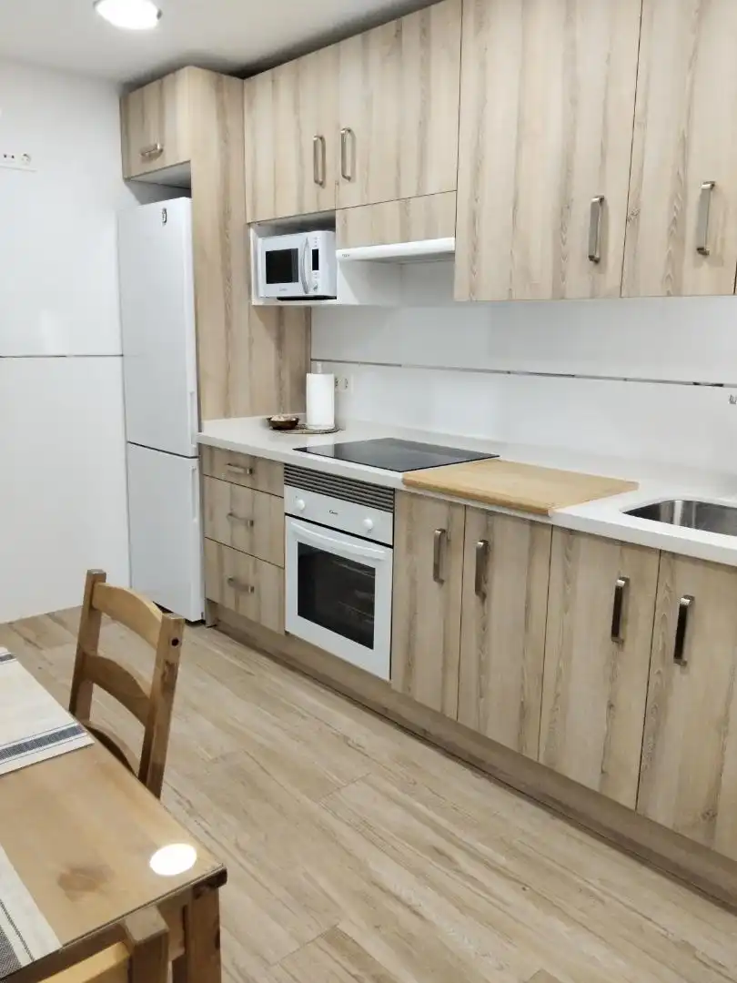 Kitchen of Flat for sale in Siero  with Heating, Parquet flooring and Terrace