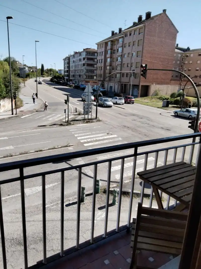 Exterior view of Flat for sale in Siero  with Heating, Parquet flooring and Terrace