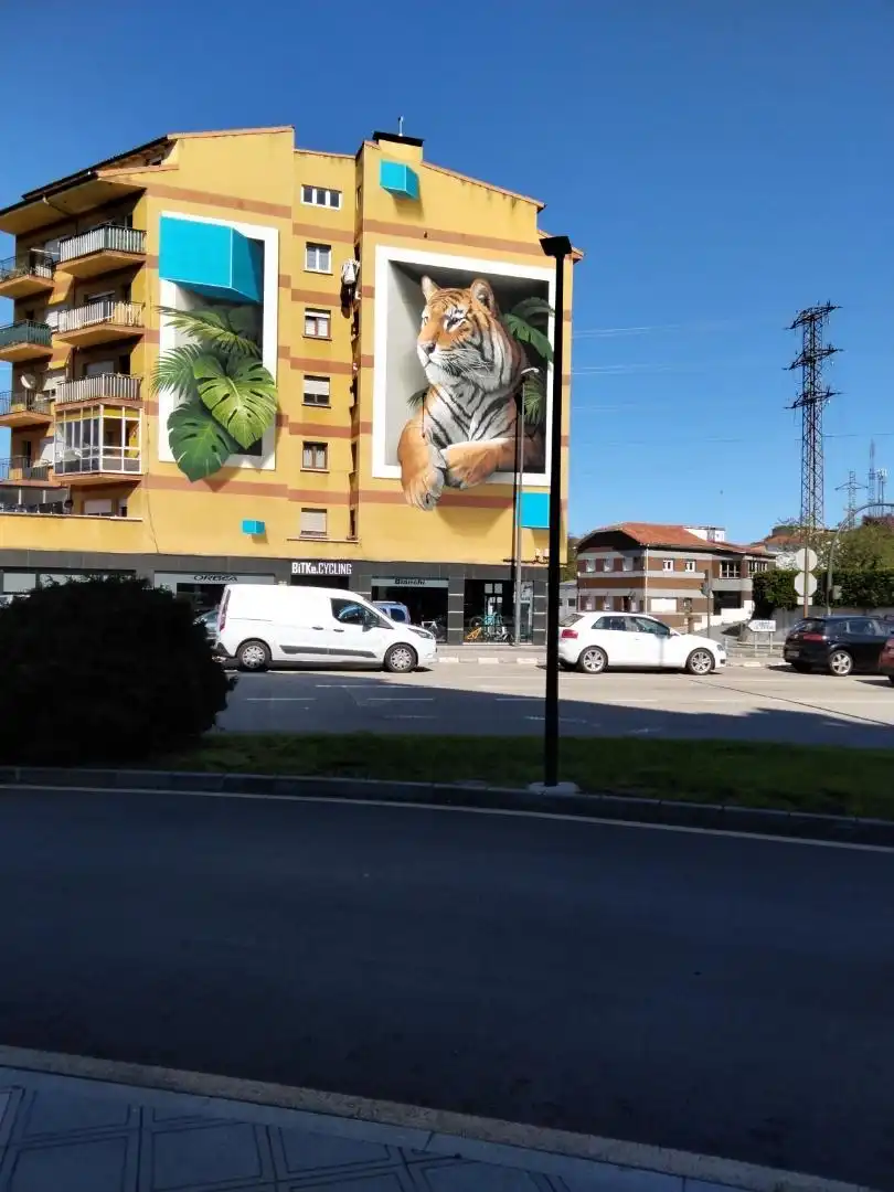 Exterior view of Flat for sale in Siero  with Heating, Parquet flooring and Terrace
