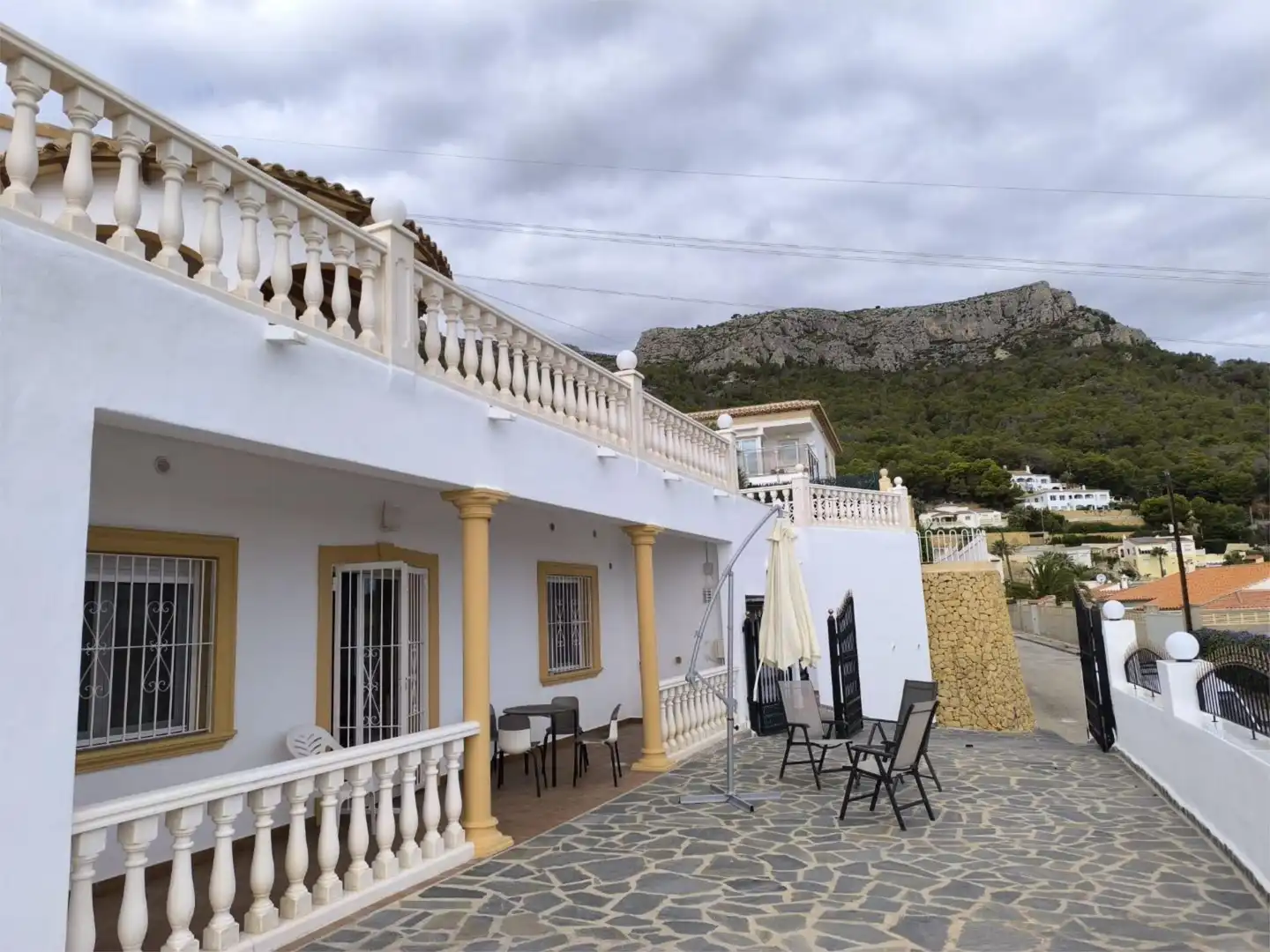 Flat for sale in Partida Les Cucarres, 11, Oltamar - Cucarres Exterior view of Flat for sale in Calpe / Calp with Air Conditioner, Terrace and Swimming Pool