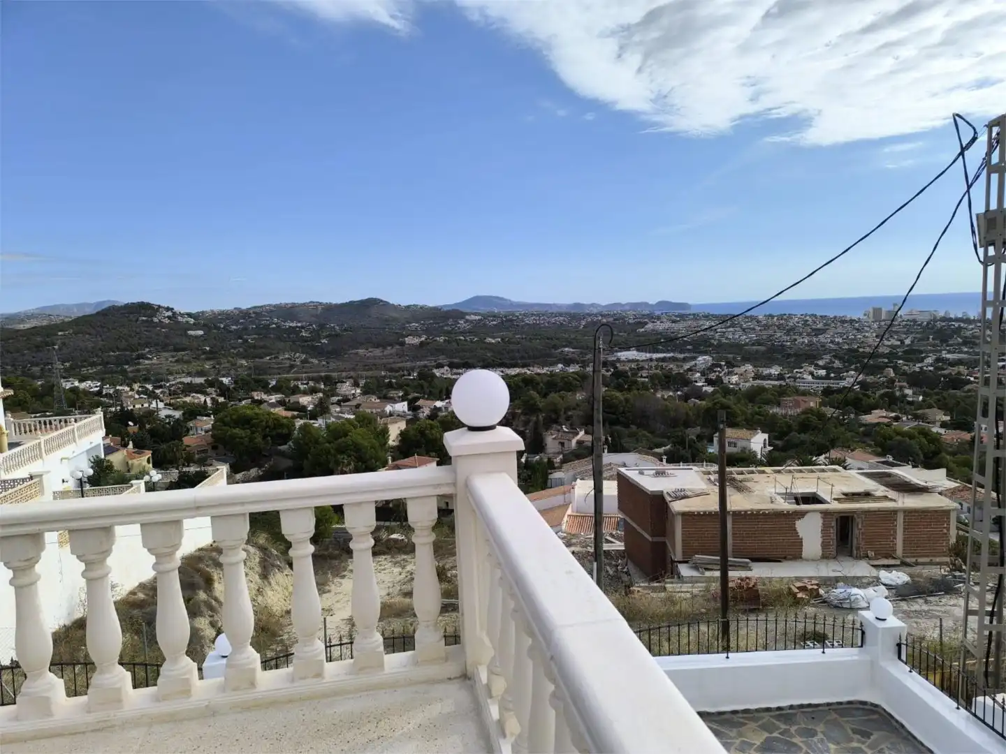 Flat for sale in Partida Les Cucarres, 11, Oltamar - Cucarres Exterior view of Flat for sale in Calpe / Calp with Air Conditioner, Terrace and Swimming Pool