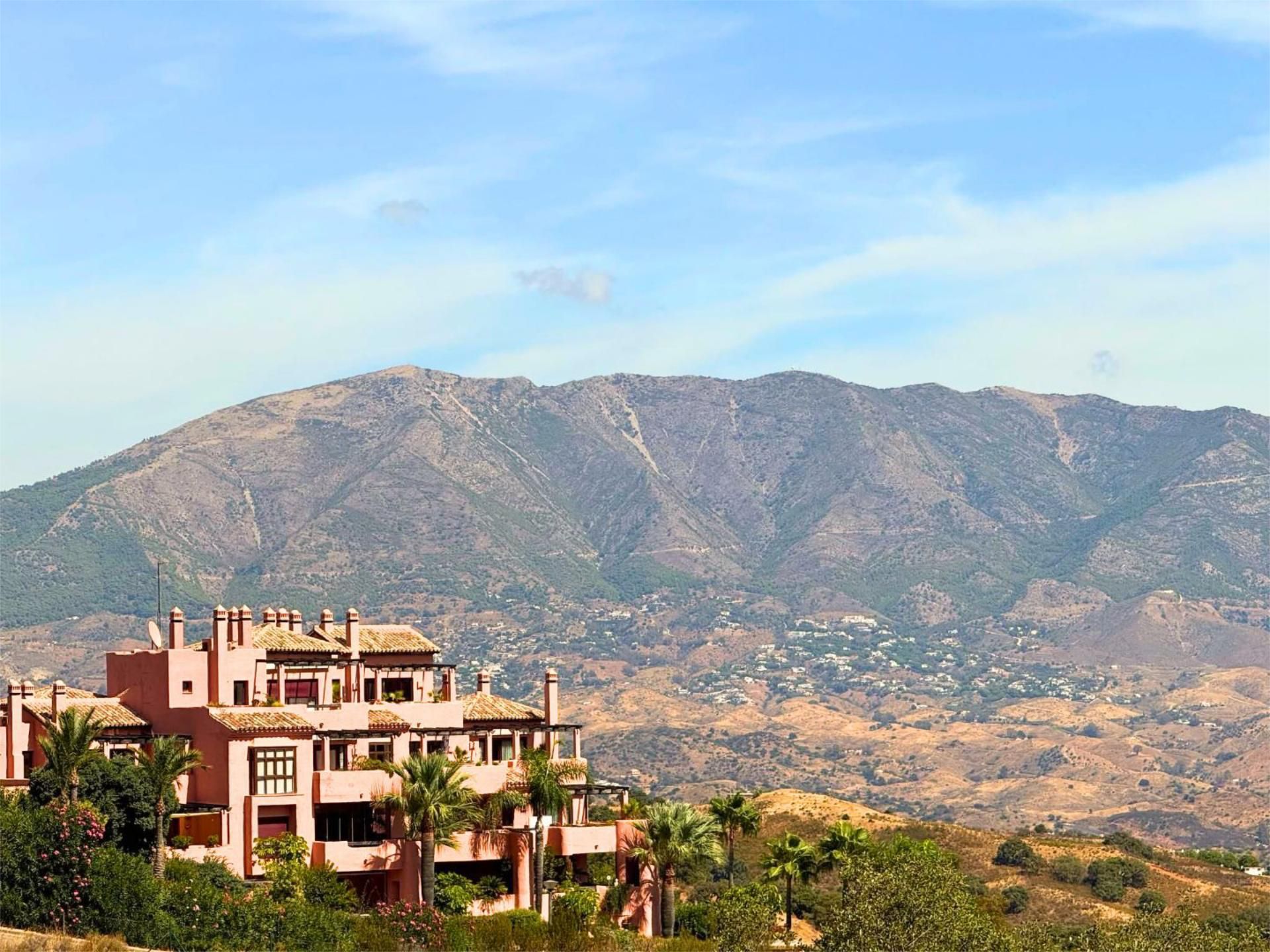 Exterior view of Flat for sale in Ojén  with Air Conditioner, Terrace and Swimming Pool