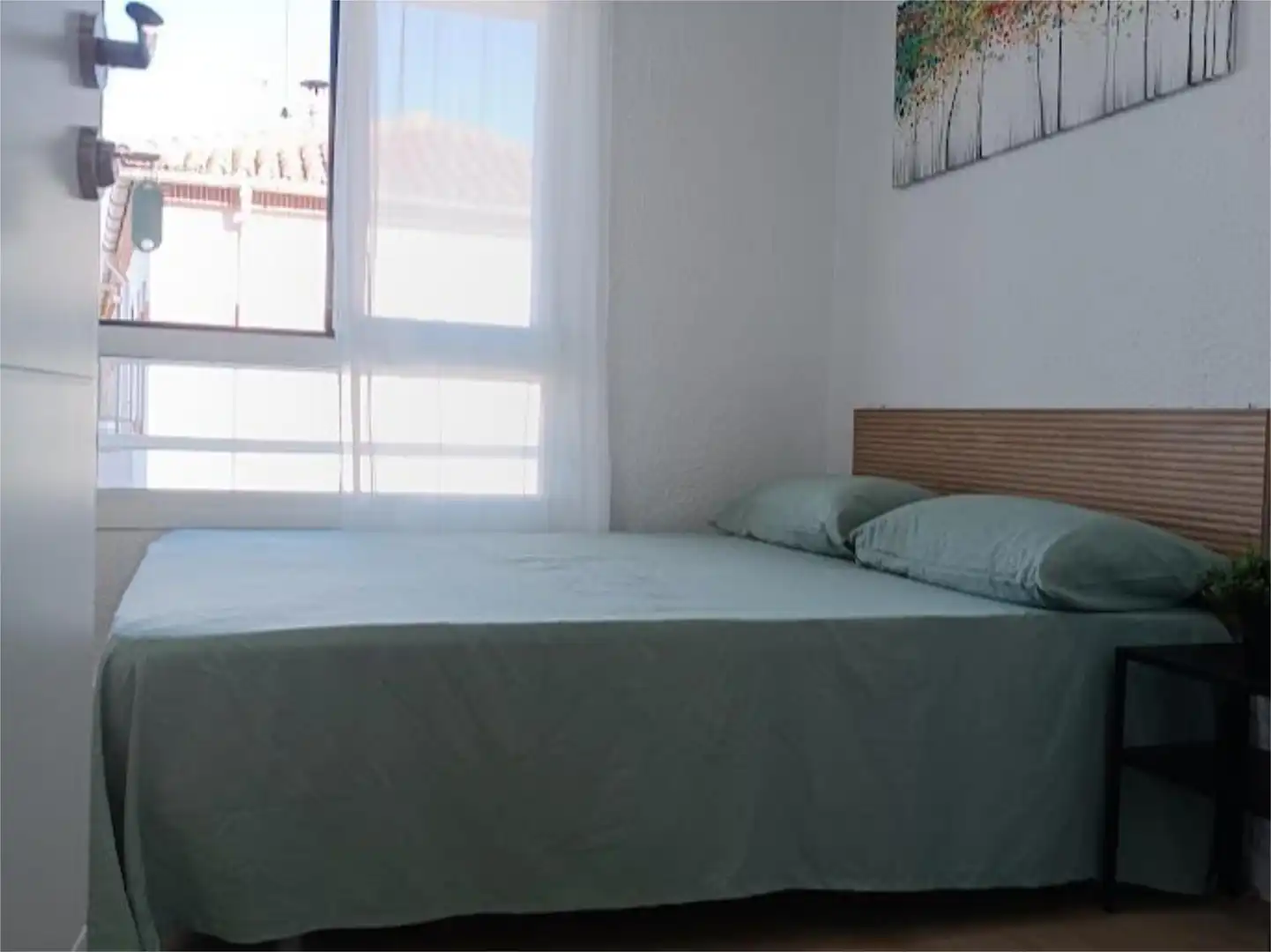 Habitación en Calle de Pedro López de Luna, 31, Ciudad Jardín - Parque Roma Habitación de Piso para compartir en Zaragoza con Calefacción, Parquet y Amueblado