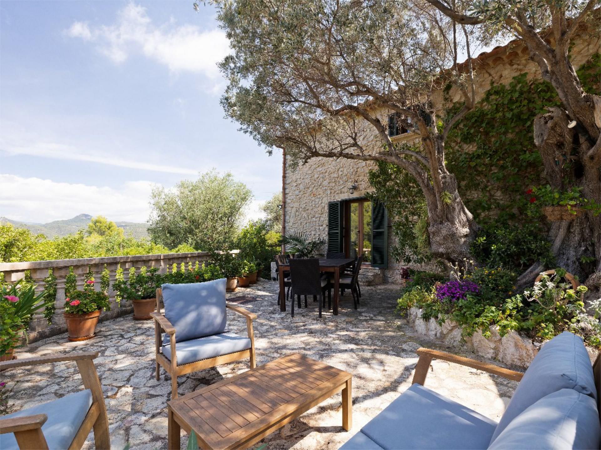 Terraza de Finca rústica en venta en Calvià con Aire acondicionado, Terraza y Piscina