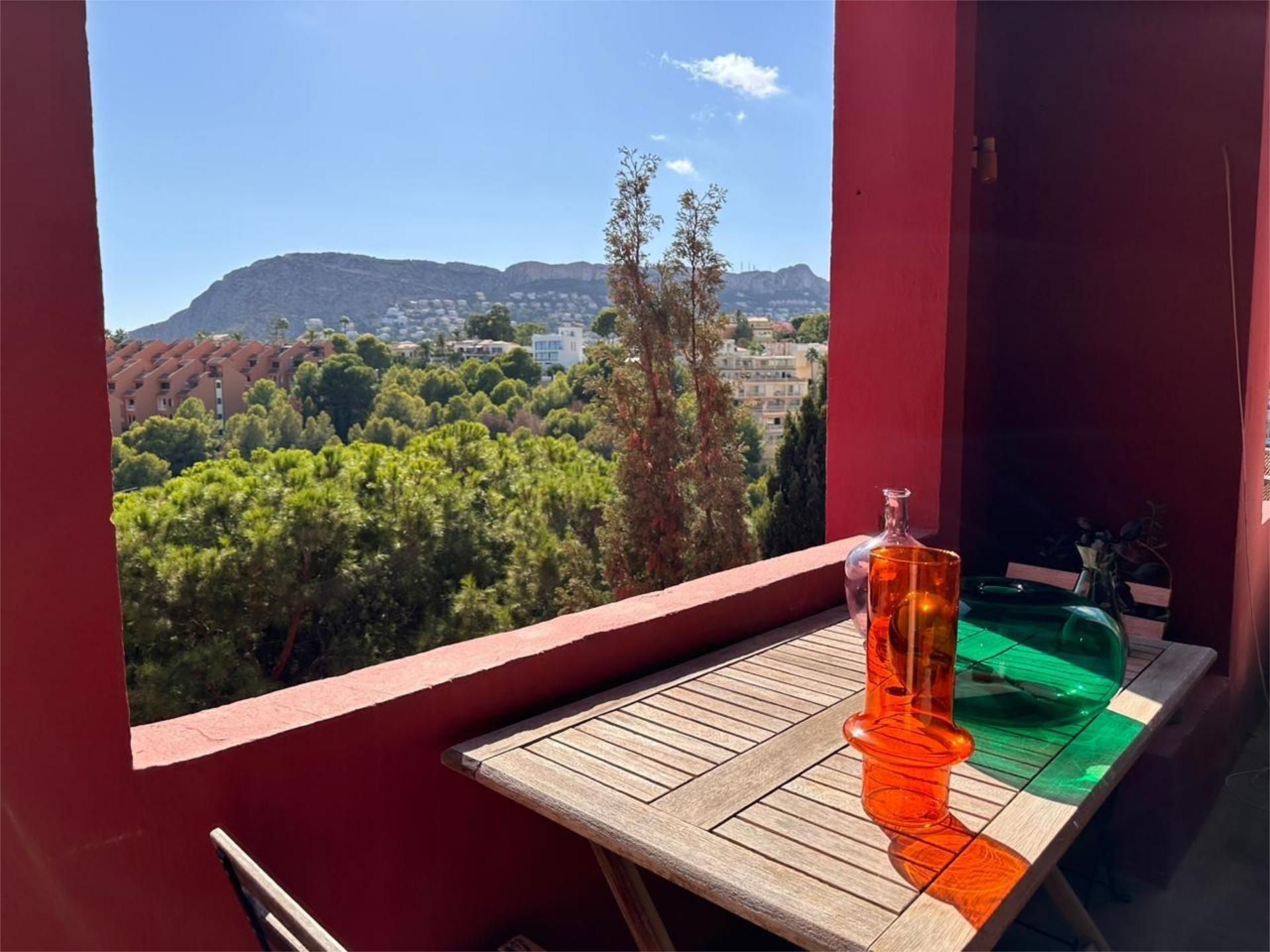 Exterior view of Flat for sale in Calpe / Calp  with Terrace, Swimming Pool and Balcony