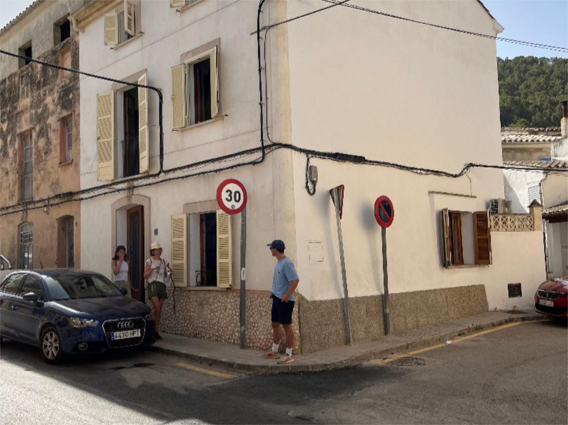 Vista exterior de Casa adosada en venta en Andratx con Aire acondicionado y Trastero