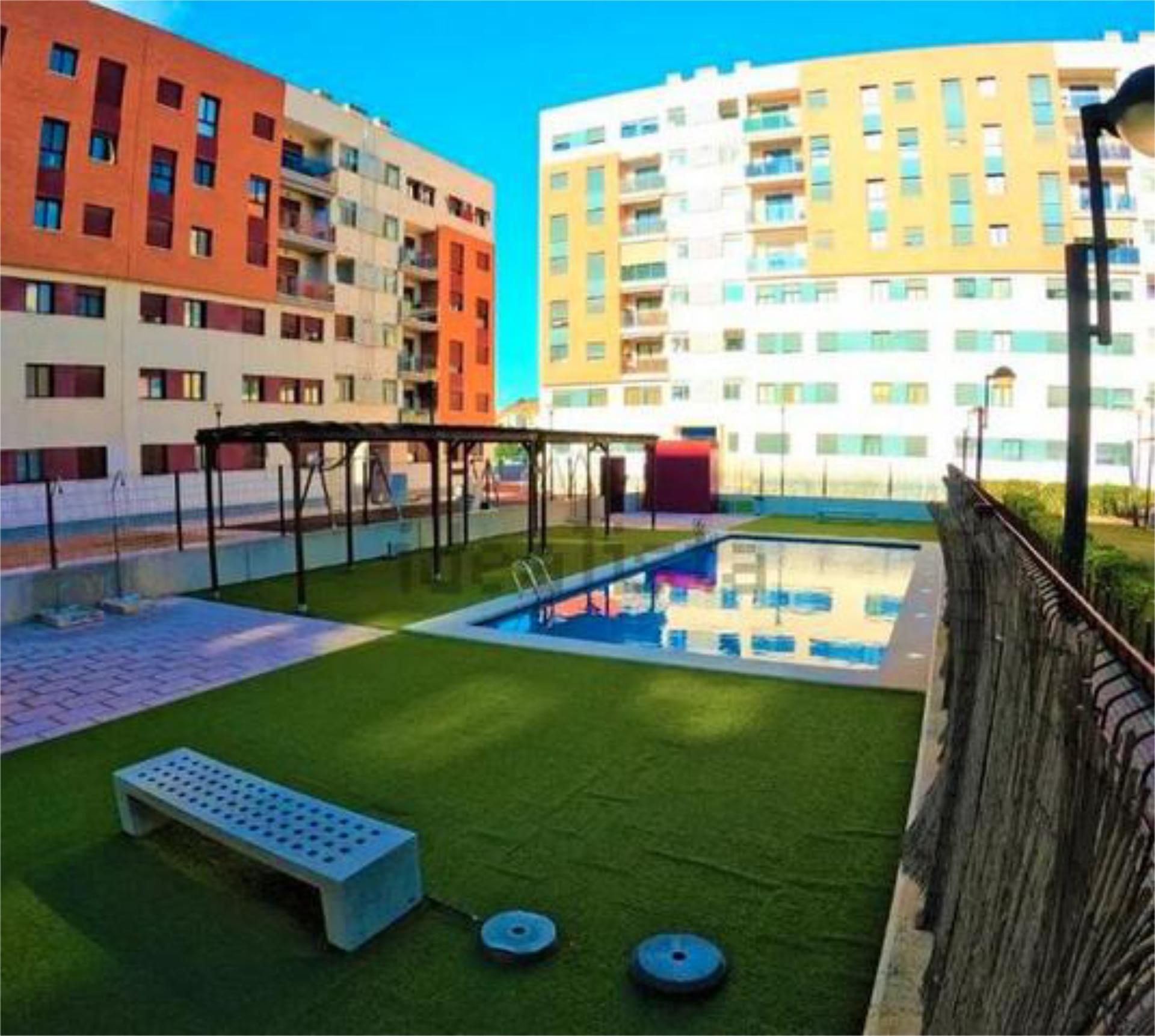 Piscina de Pis de lloguer en  Murcia Capital amb Calefacció, Jardí privat i Terrassa