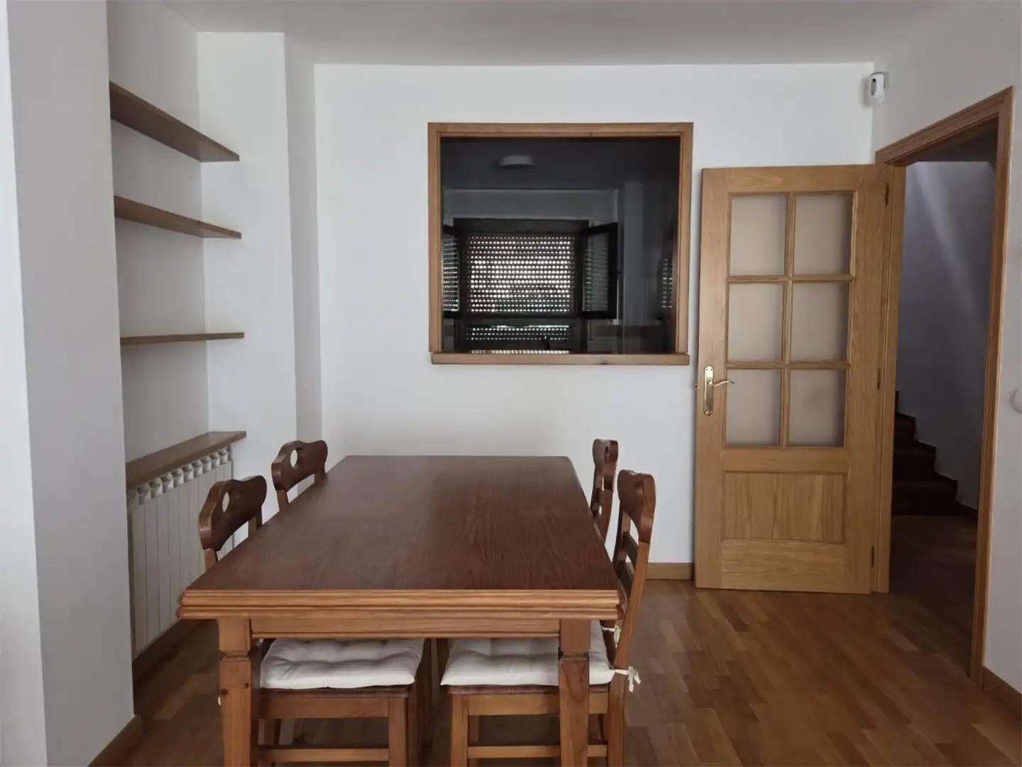 Flat for rent in Avinguda de la Generalitat, Sort Dining room of Flat for rent in Sort with Heating, Parquet flooring and Furnished