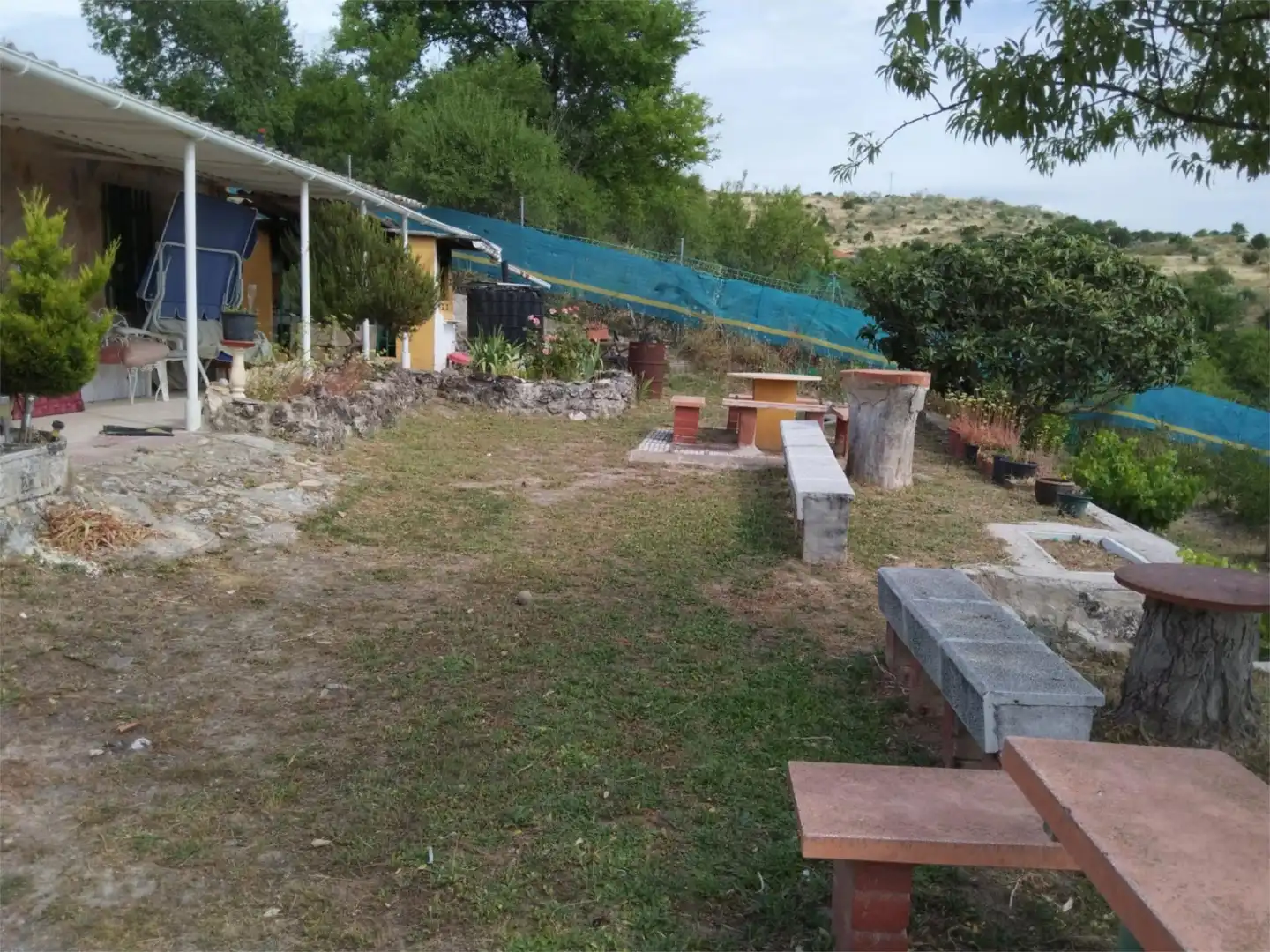 Country homes for sale in Diseminado Cabero Cm Cañada, 307, El Molar (Madrid) Garden of Country homes for sale in El Molar (Madrid)