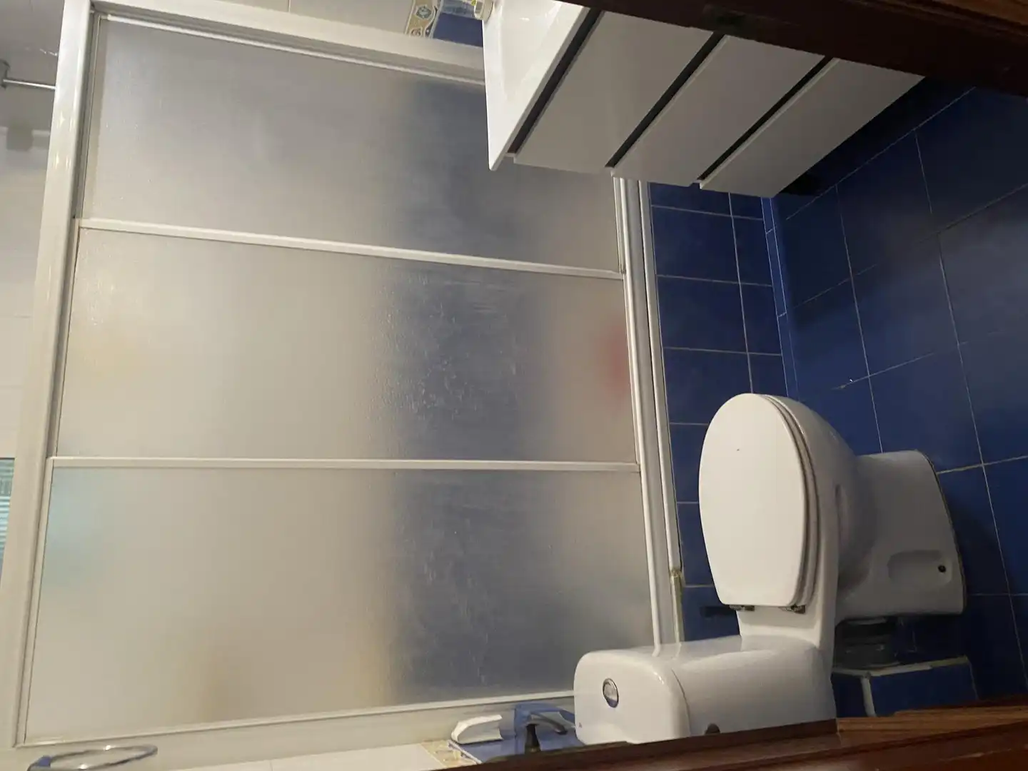 Room in Calle Río Genil, 10, Poble Nou Bathroom of Flat for share in Valencia with Heating, Furnished and Balcony