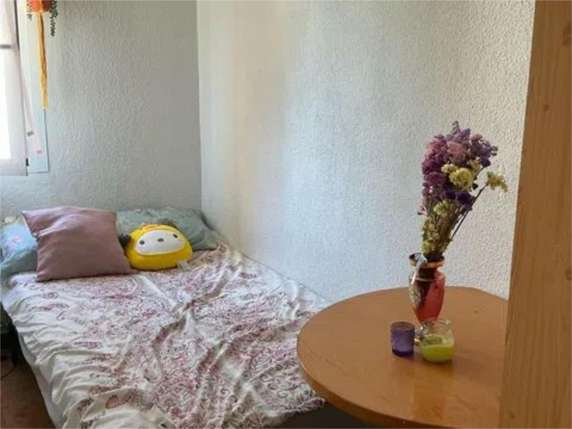Bedroom of Flat to share in  Madrid Capital  with Air Conditioner, Heating and Parquet flooring