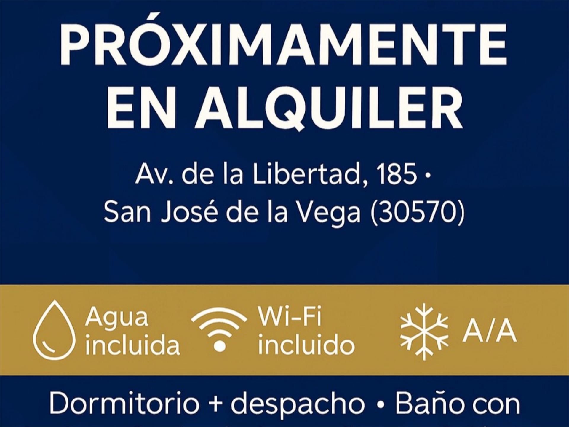 Vista exterior de Apartamento de alquiler en  Murcia Capital con Aire acondicionado, Terraza y Amueblado