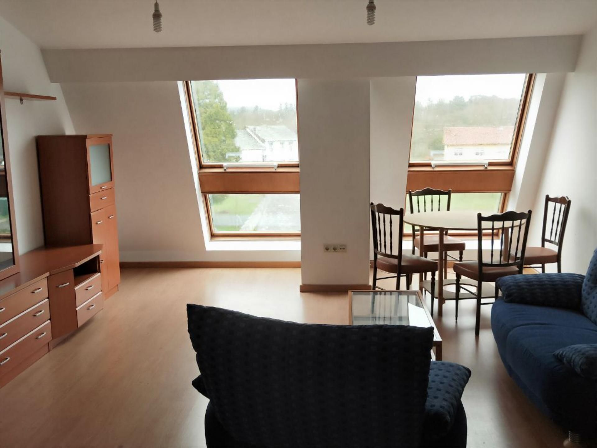 Living room of Flat for sale in Guitiriz  with Heating, Storage room and Furnished
