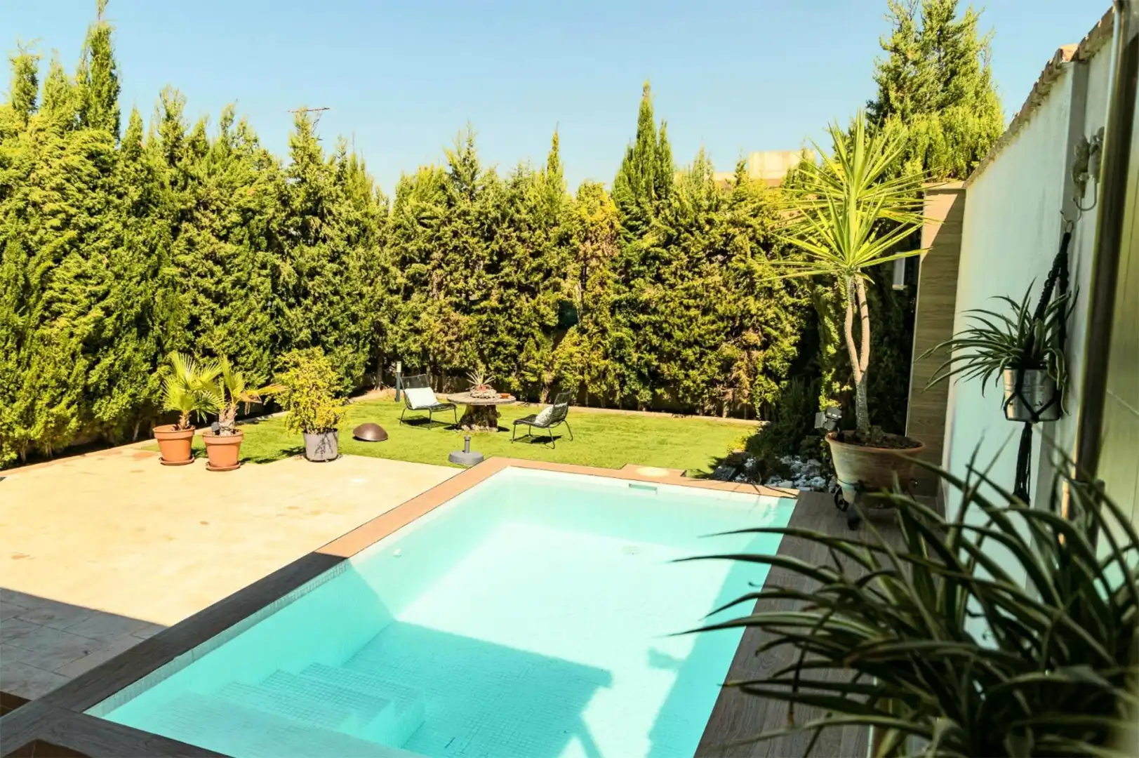 Houses for sale in Calle Reina Sofia, 10, El Esparragal Swimming pool of Houses for sale in Murcia with Air Conditioner, Heating and Private garden